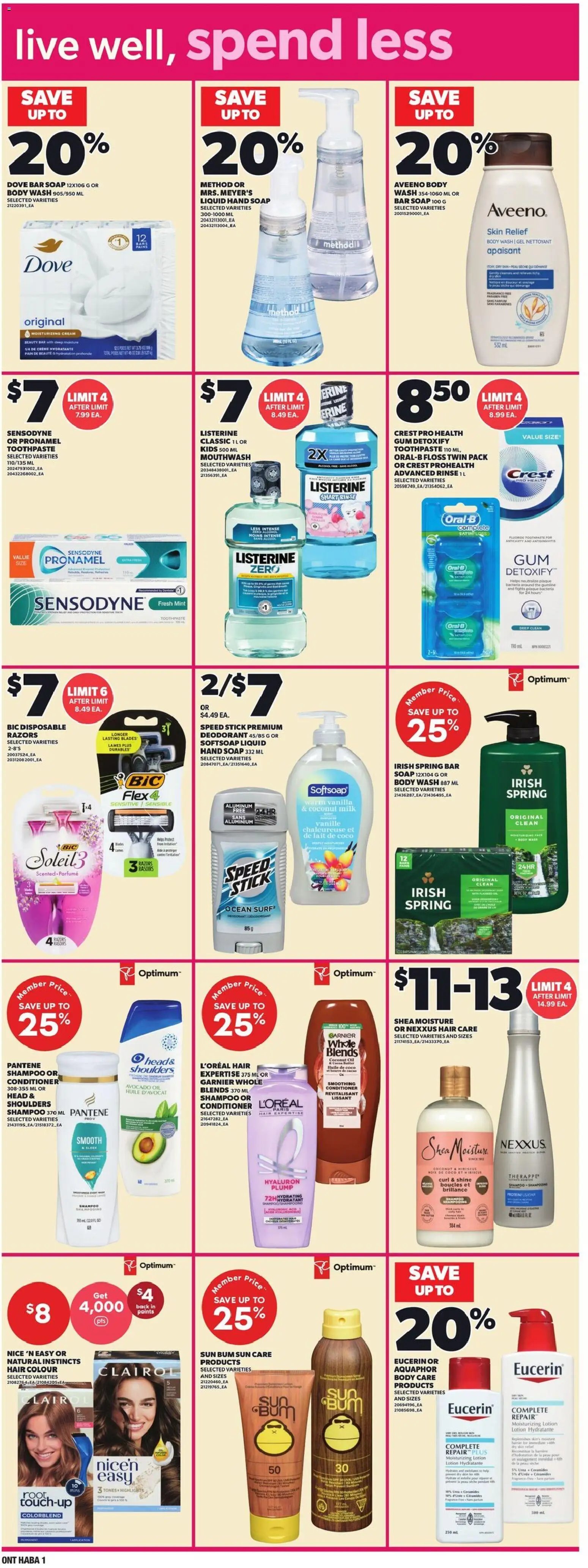 Zehrs weekly flyer / circulaire