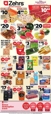 Zehrs weekly flyer / circulaire