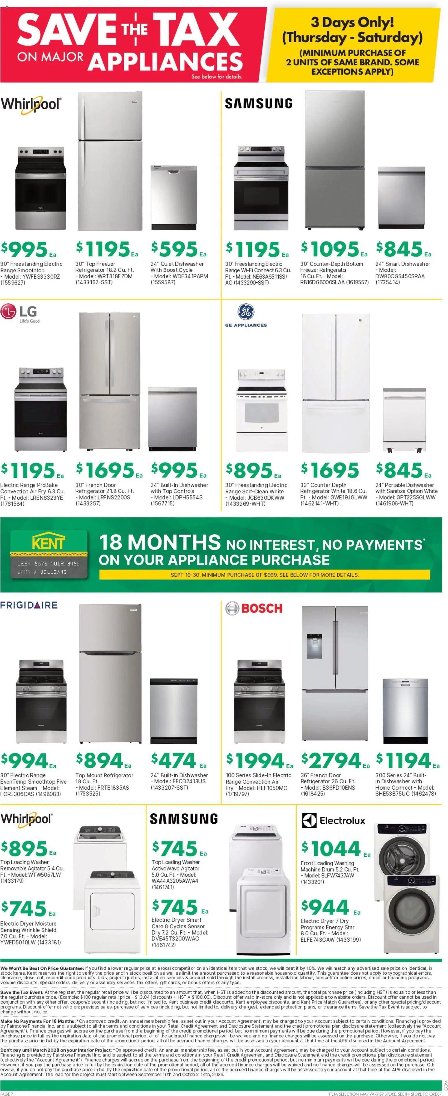 Kent weekly flyer - NL