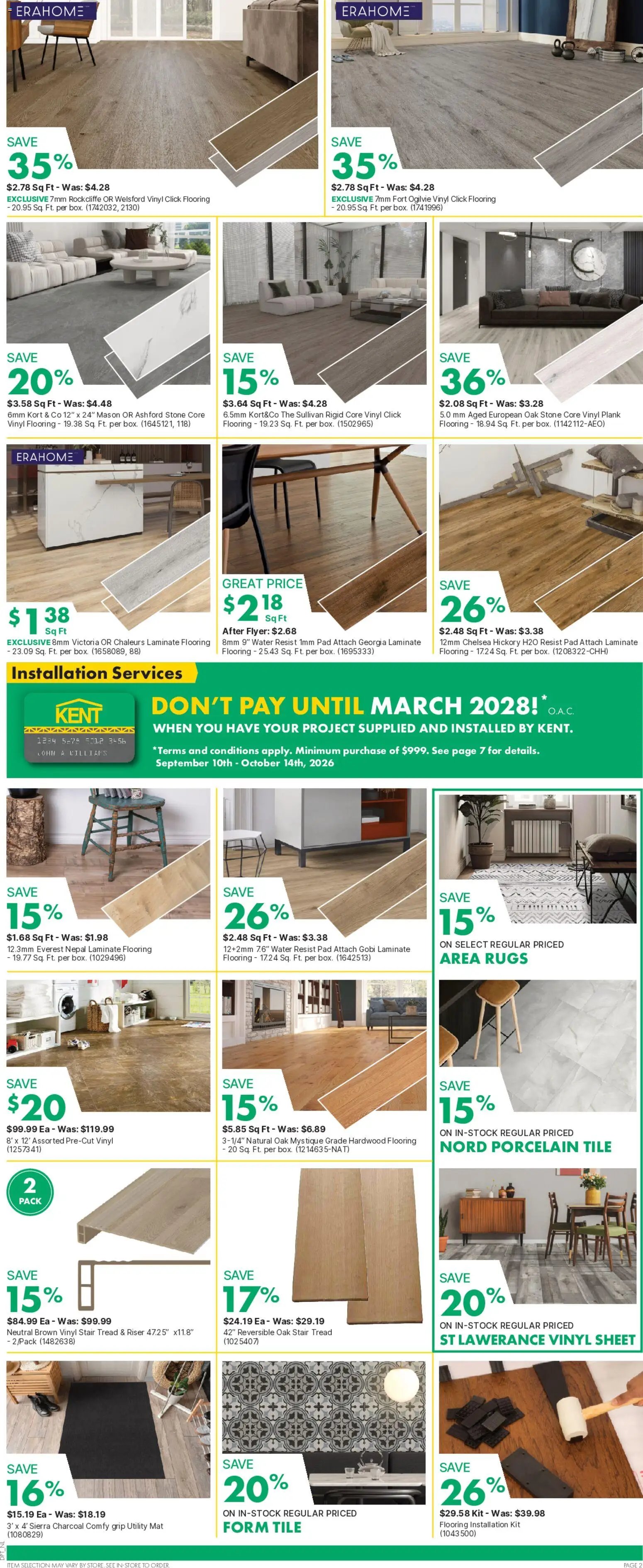 Kent weekly flyer - NL