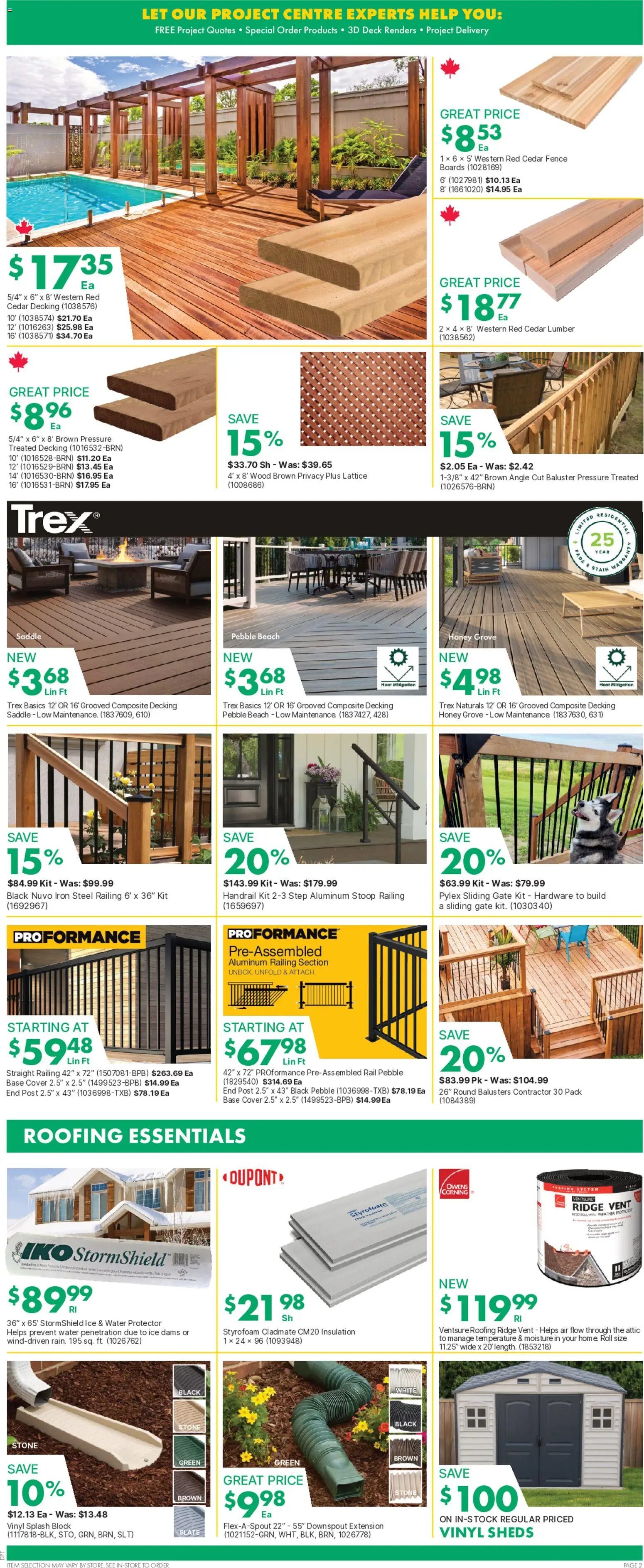 Kent weekly flyer / circulaire