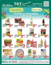 T&T Supermarket flyer - Filipino & Vietnamese Top Picks