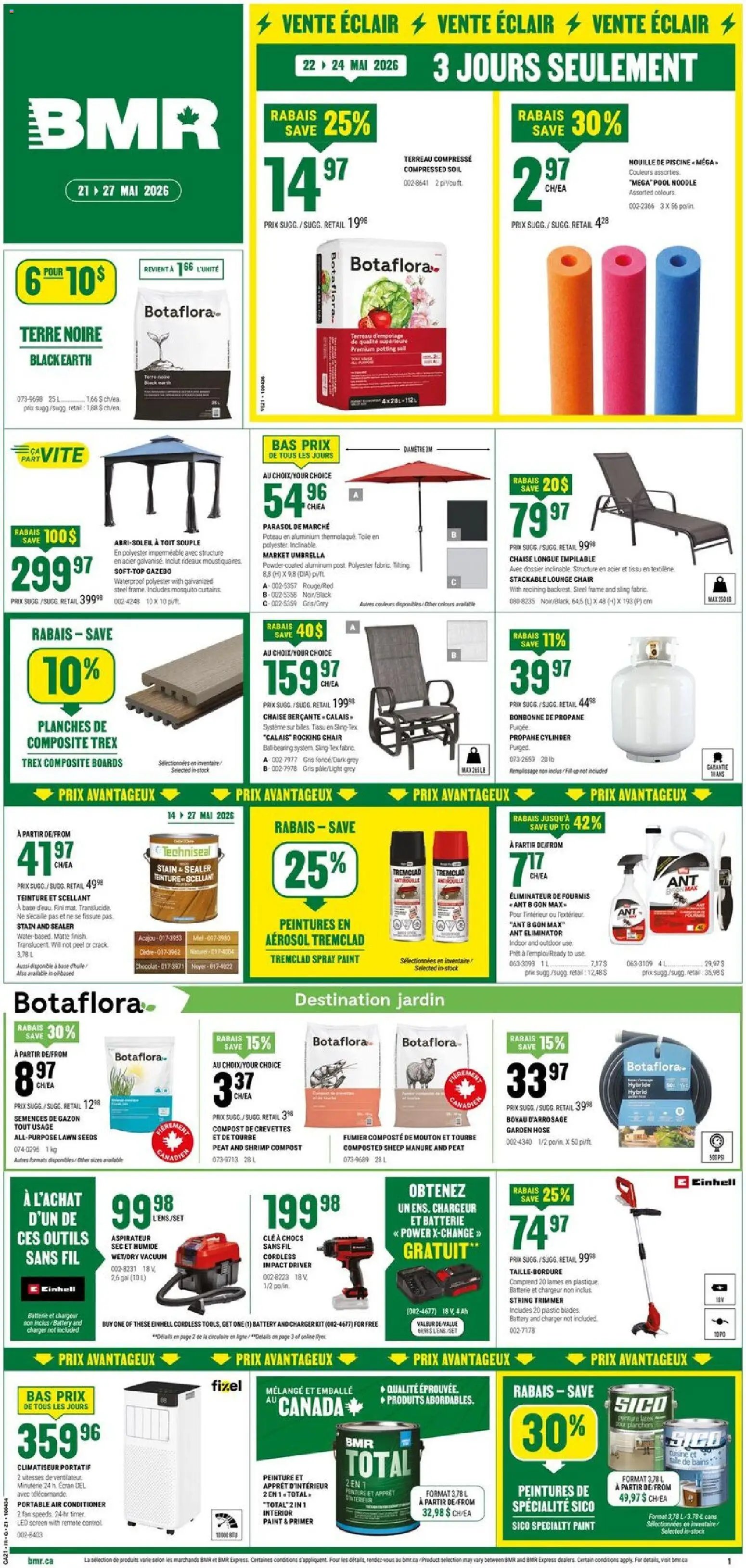 BMR weekly flyer / circulaire (2026-05-21 - 2026-05-27) | 1