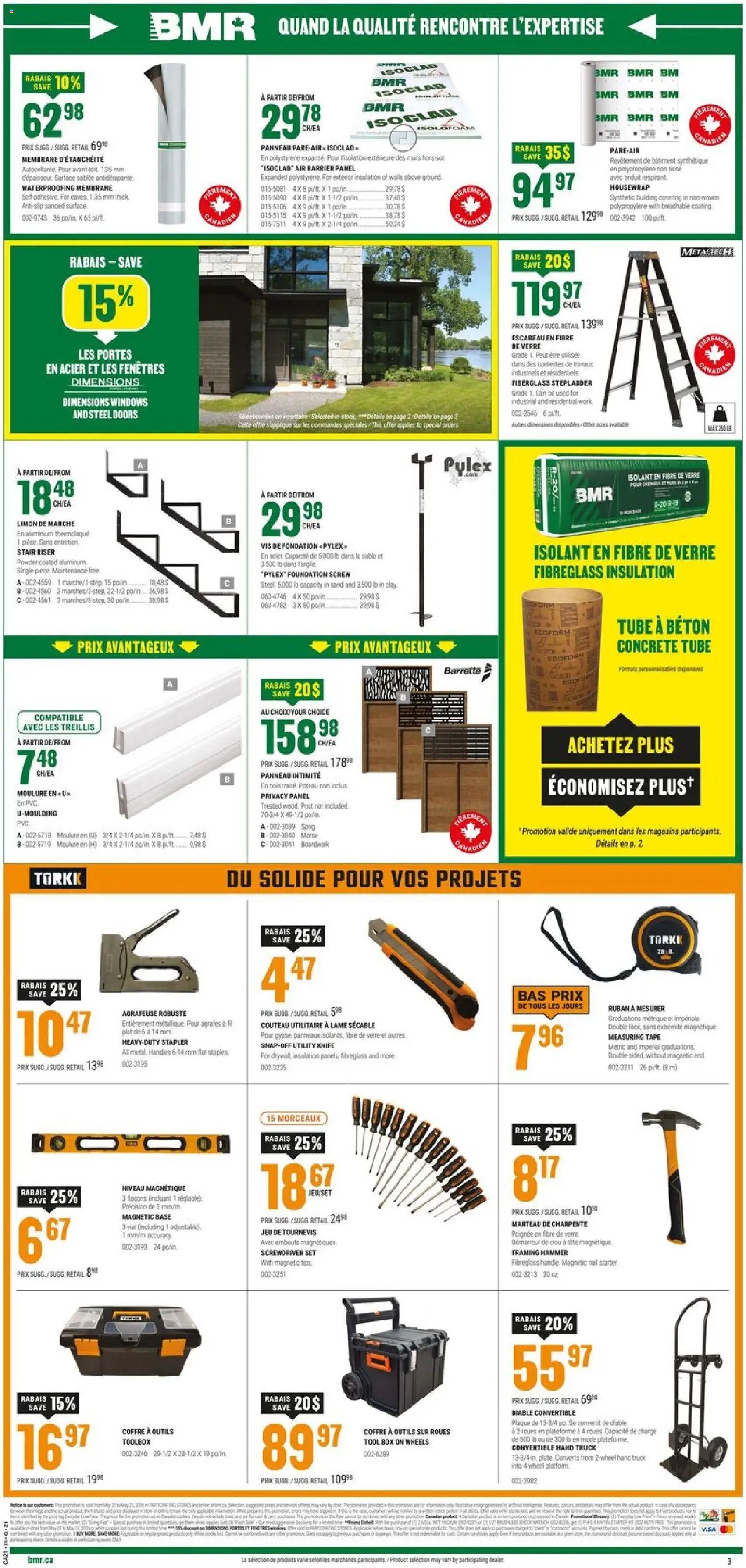 BMR weekly flyer / circulaire (2026-05-21 - 2026-05-27) | 4