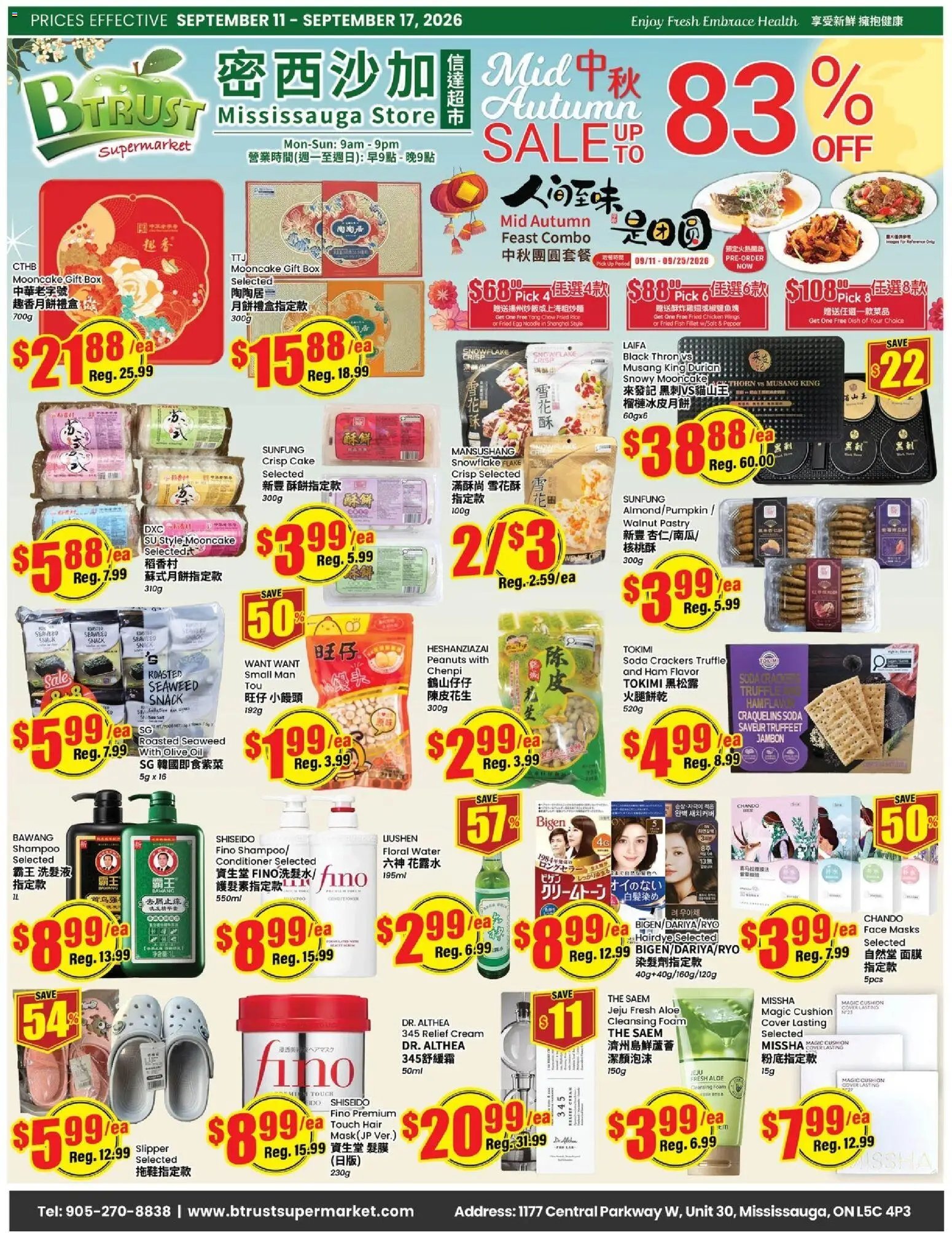 Btrust Supermarket weekly flyer - Mississauga