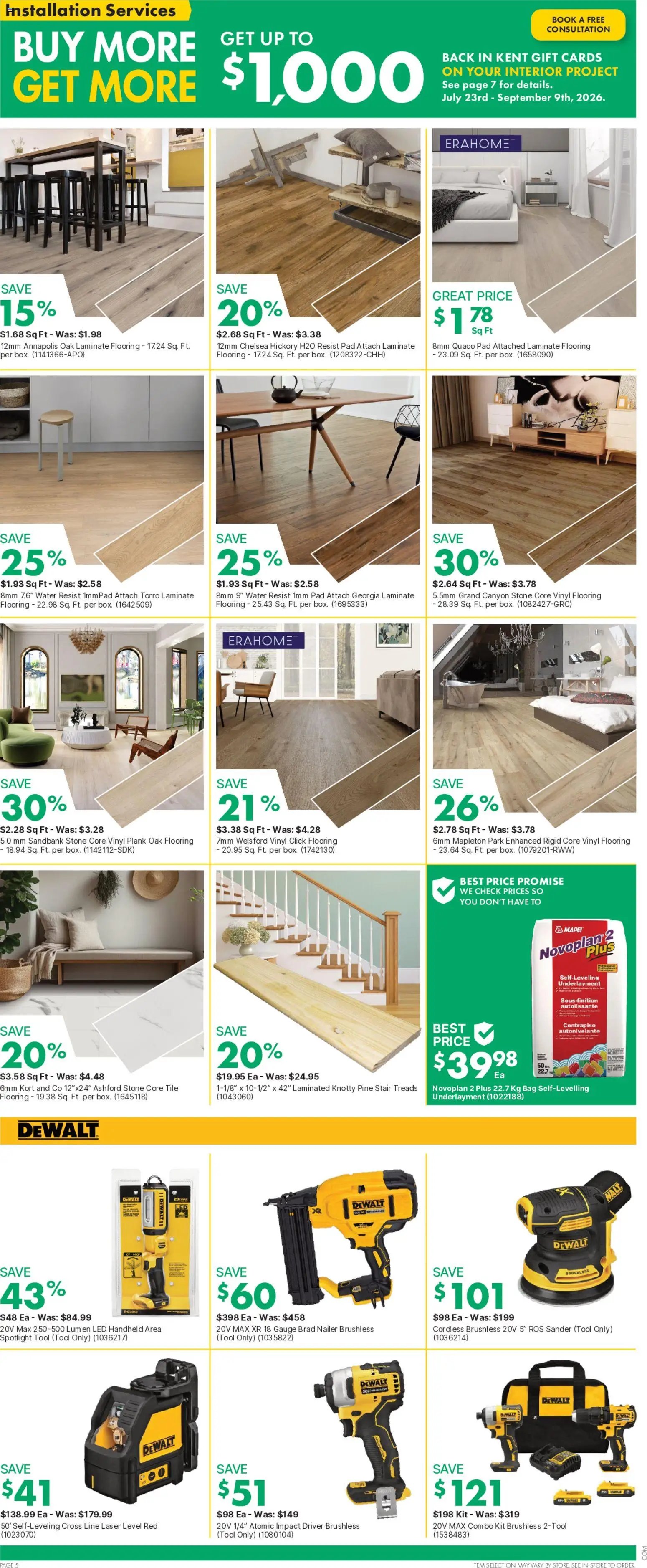 Kent weekly flyer - NB