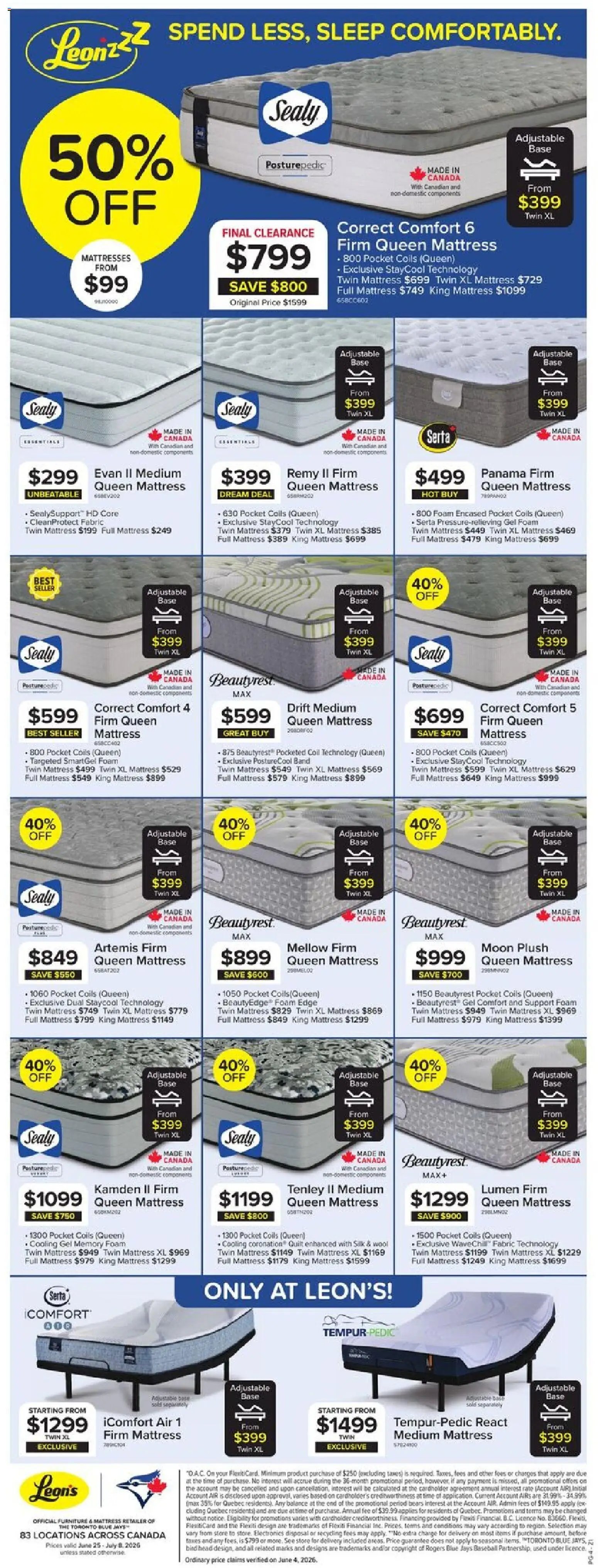 Leon's weekly flyer / circulaire