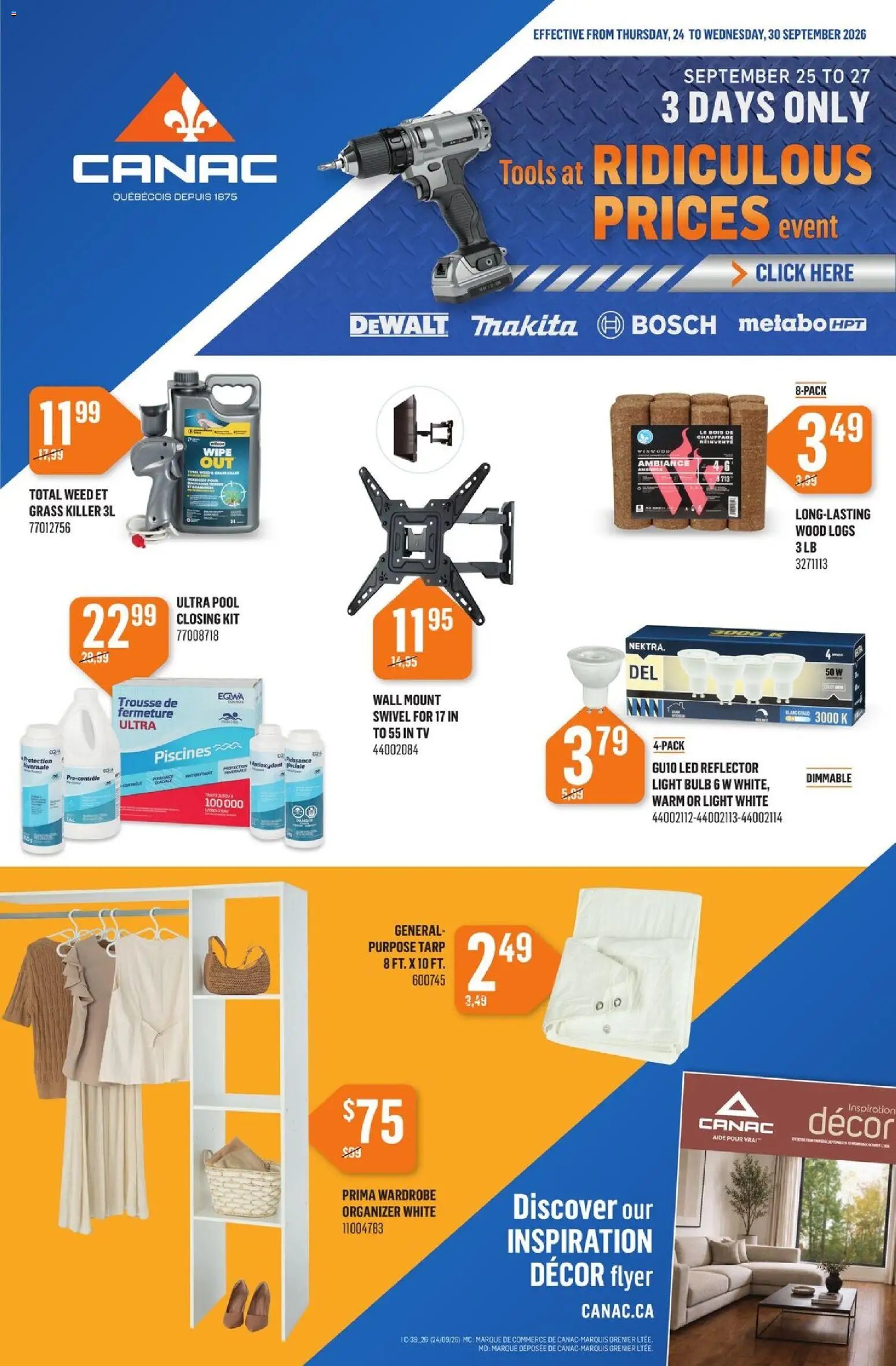 Canac weekly flyer