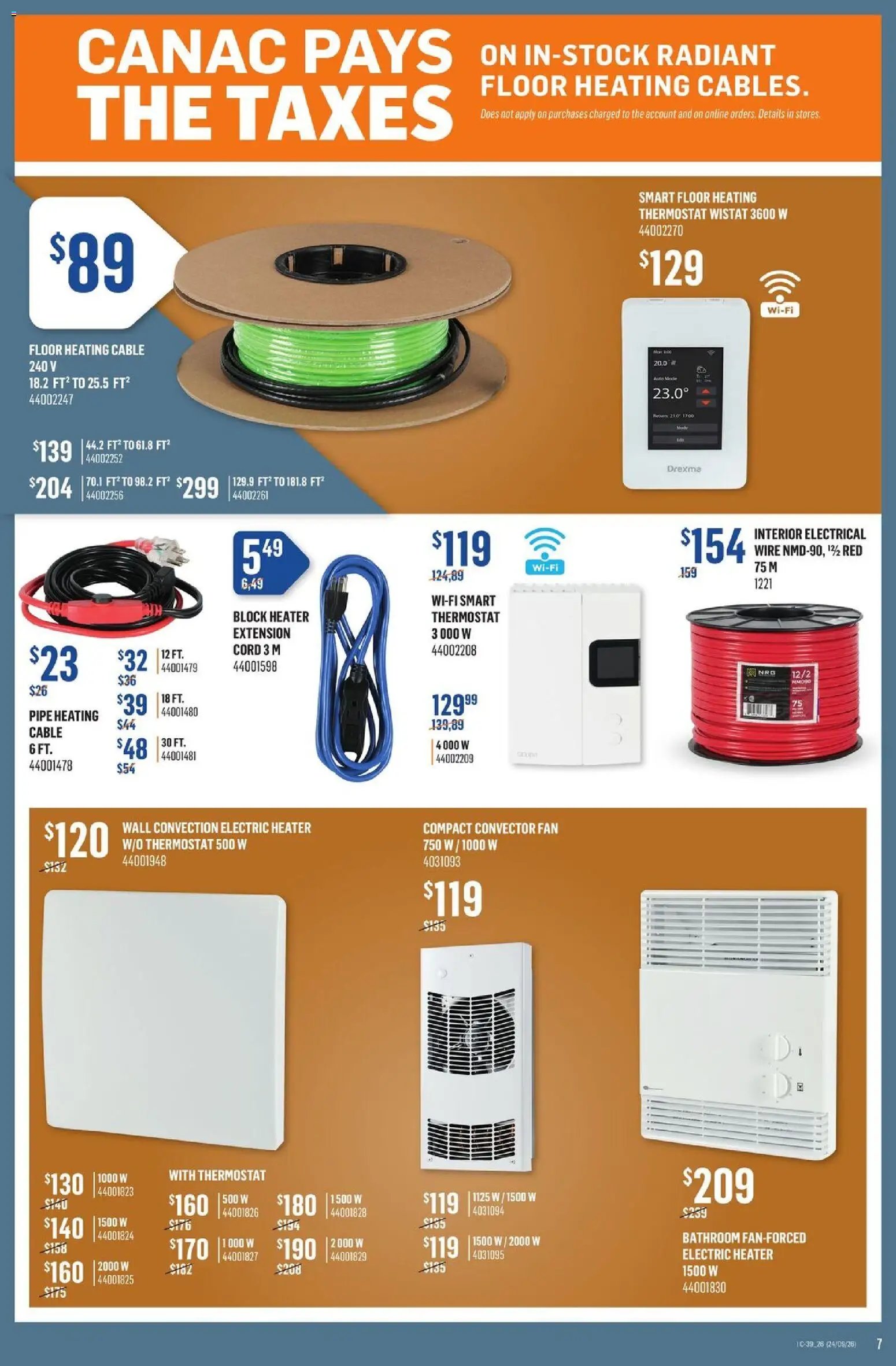 Canac weekly flyer