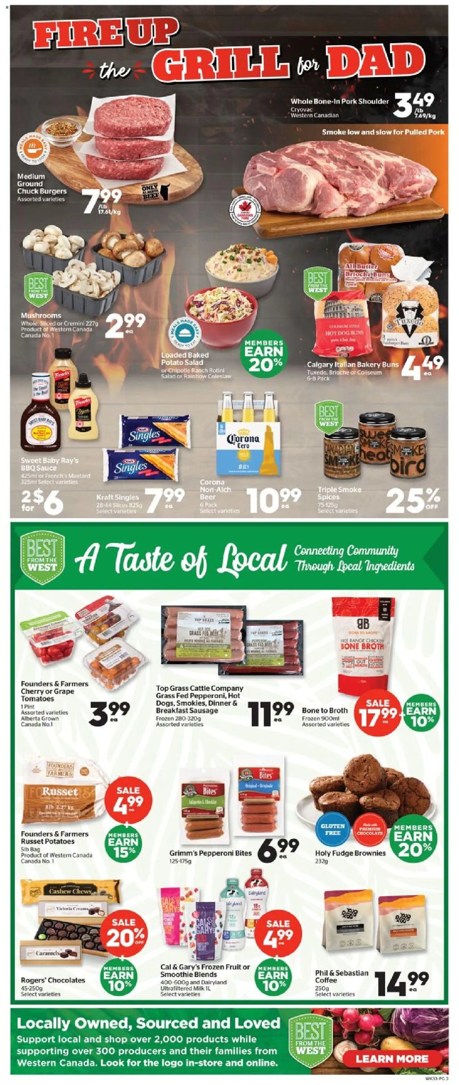 Calgary Co-op weekly flyer / circulaire