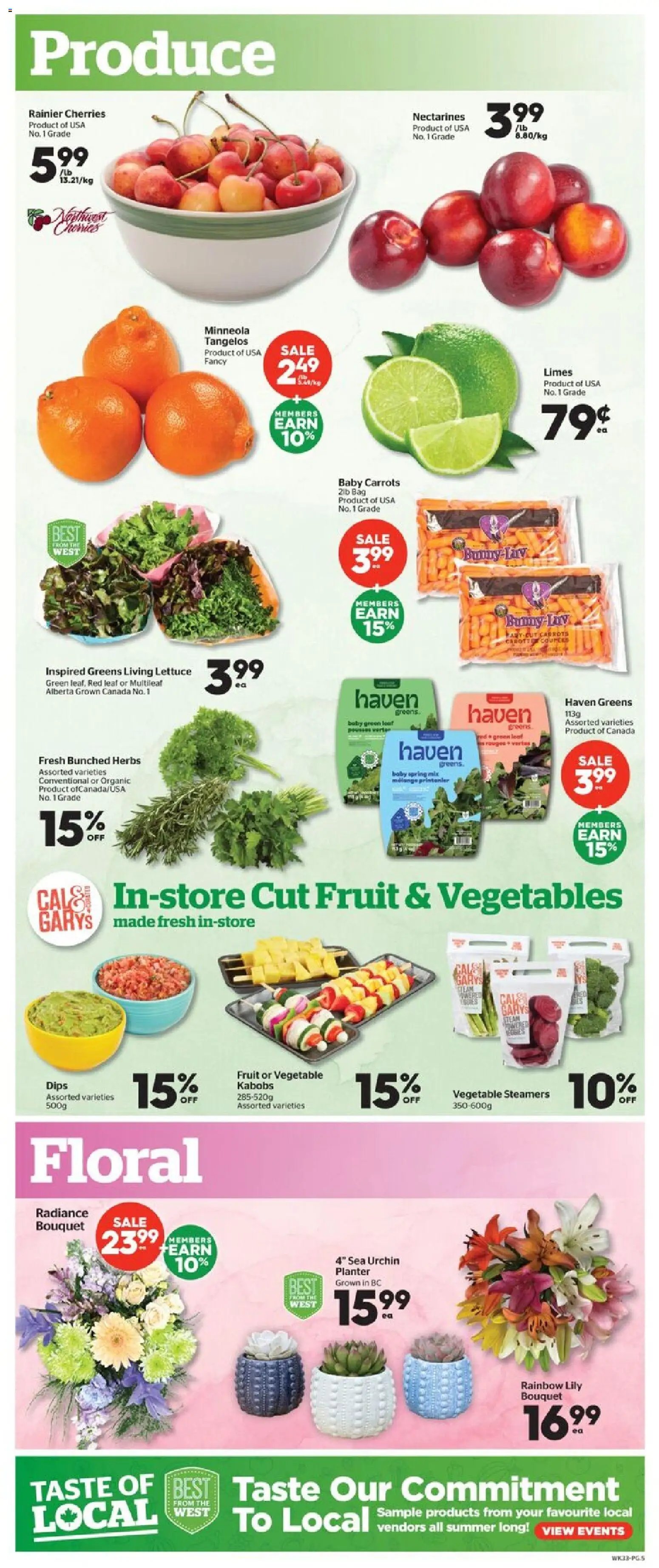 Calgary Co-op weekly flyer / circulaire