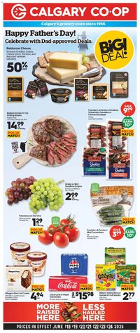 Calgary Co-op weekly flyer / circulaire