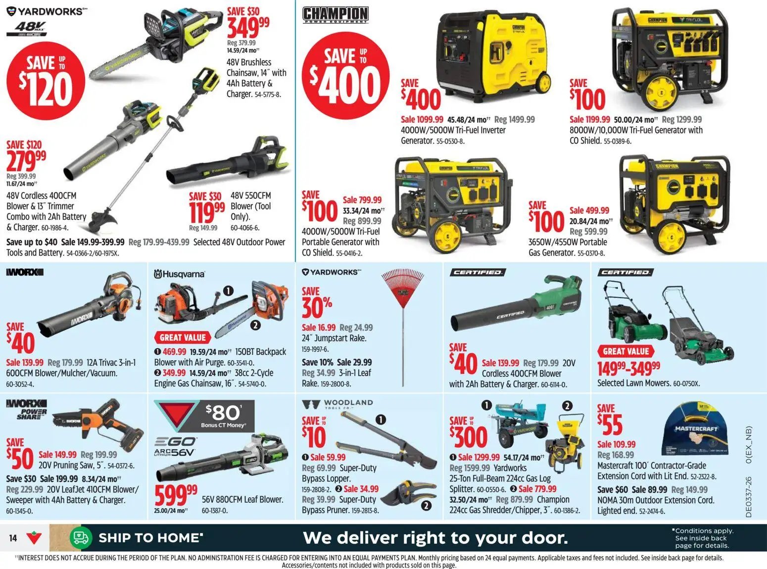 Canadian Tire weekly flyer