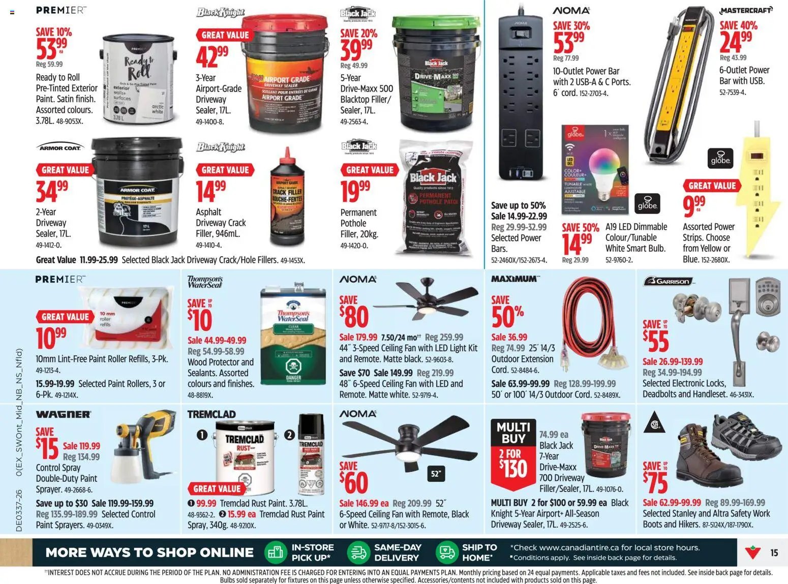 Canadian Tire weekly flyer