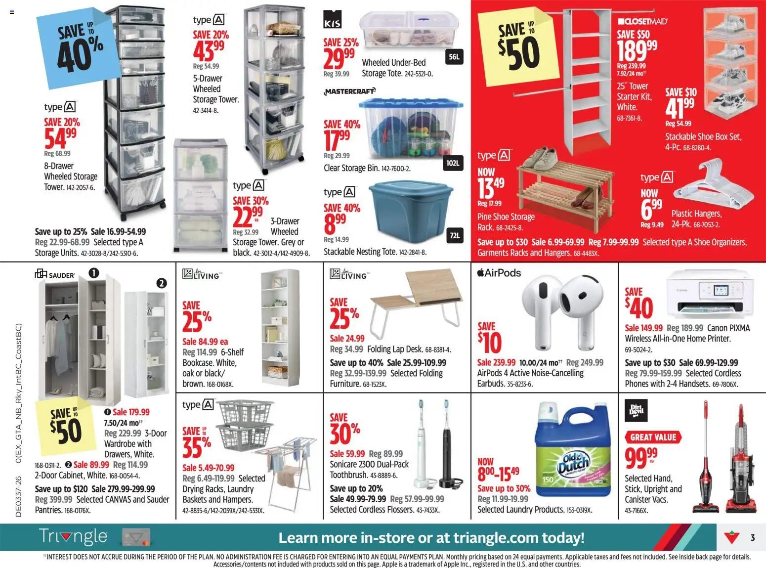 Canadian Tire weekly flyer