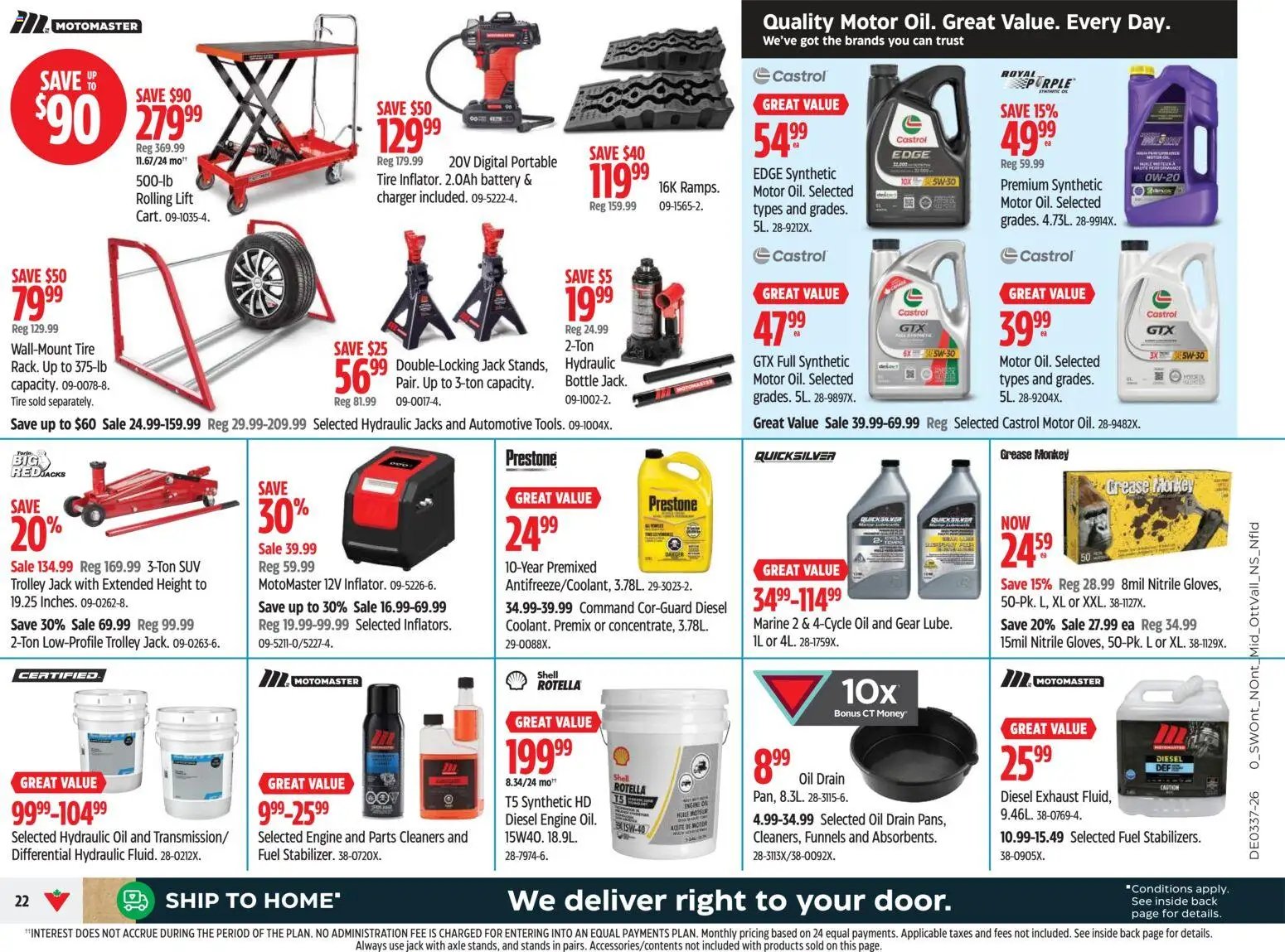Canadian Tire weekly flyer