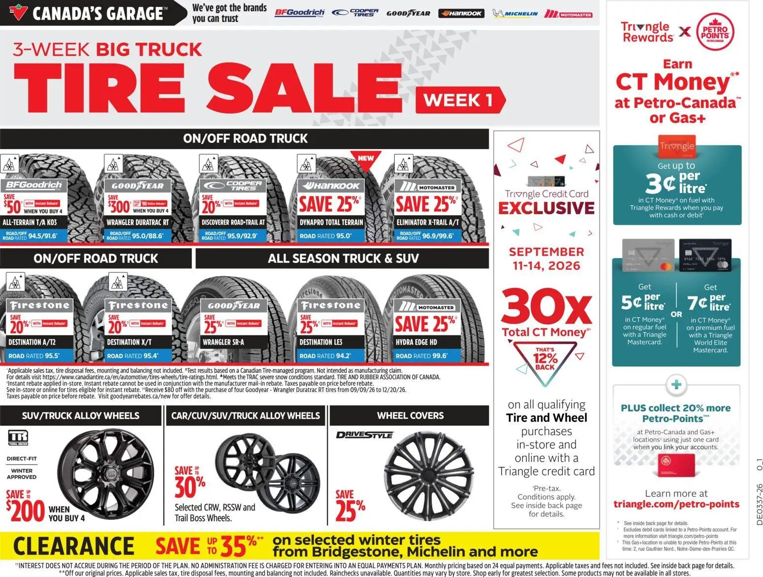 Canadian Tire weekly flyer