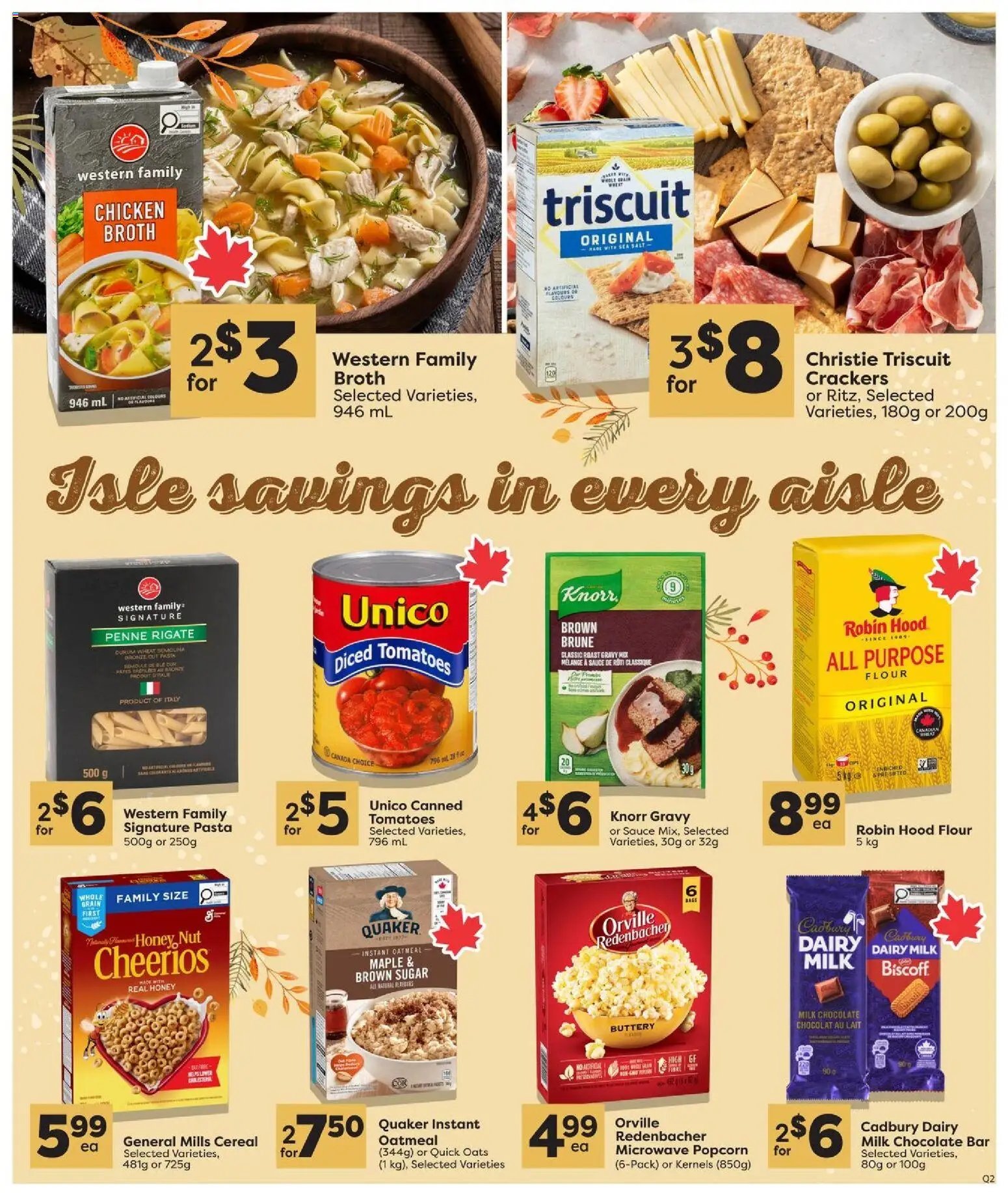 Quality Foods weekly flyer / circulaire