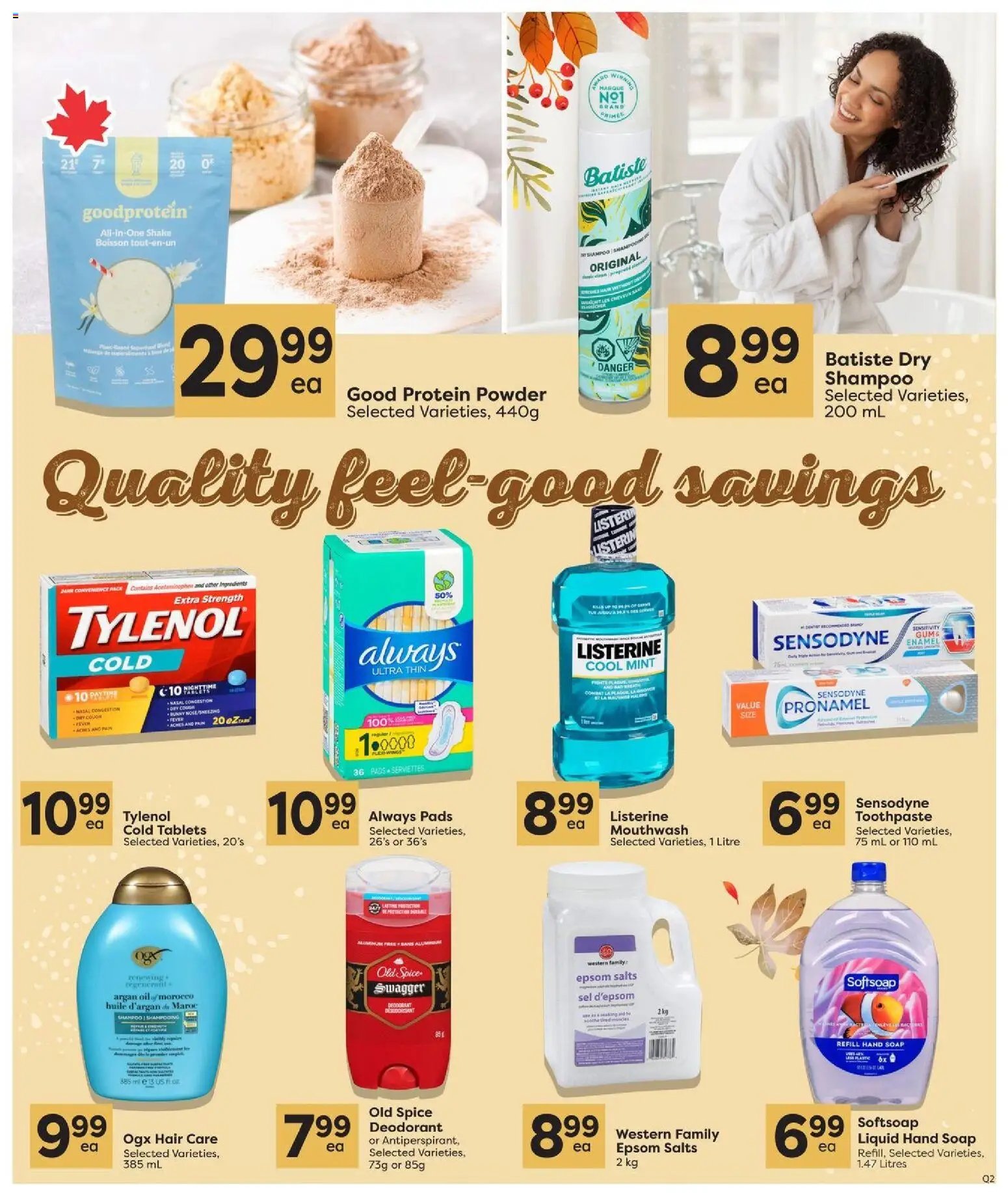 Quality Foods weekly flyer / circulaire