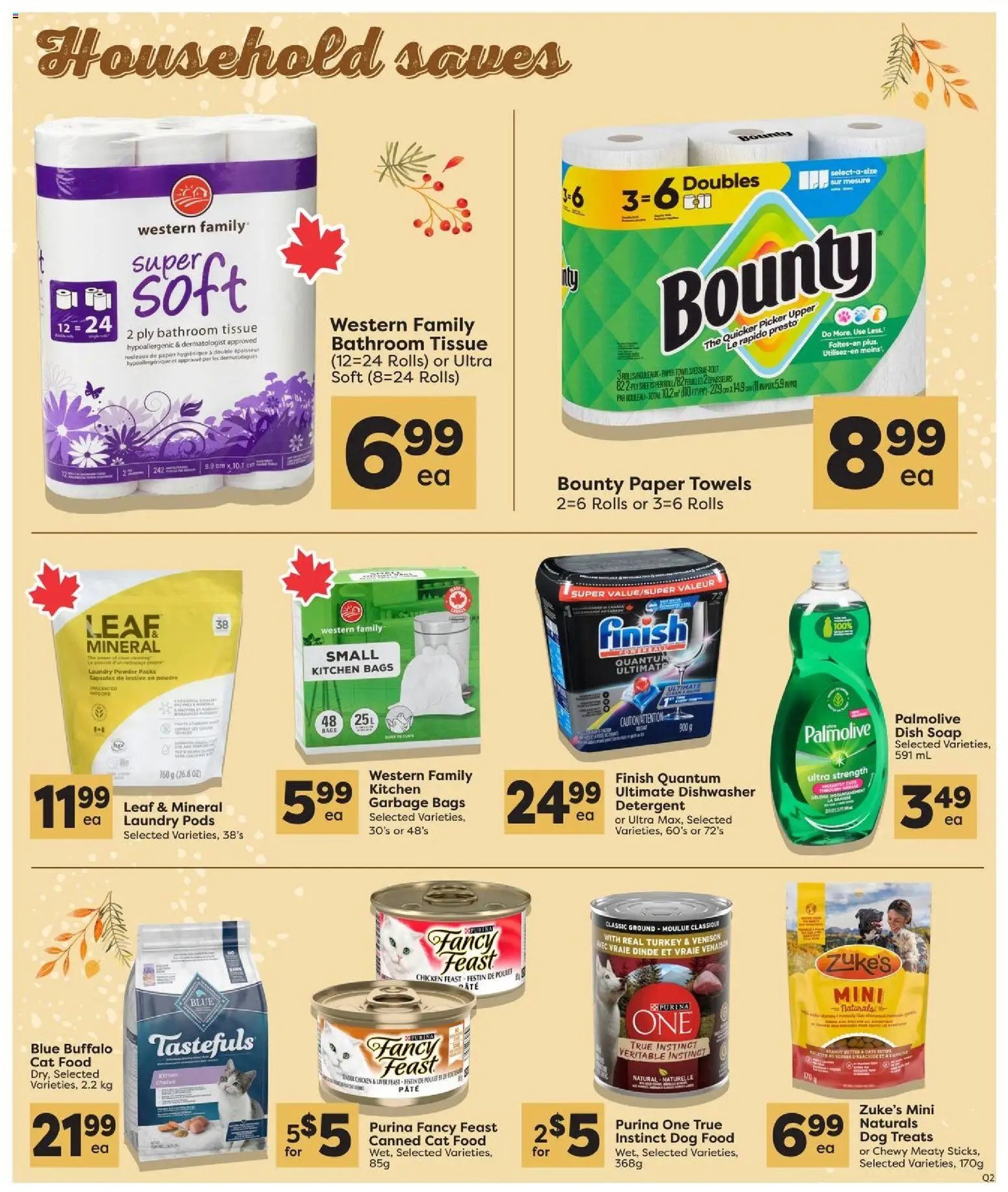 Quality Foods weekly flyer / circulaire