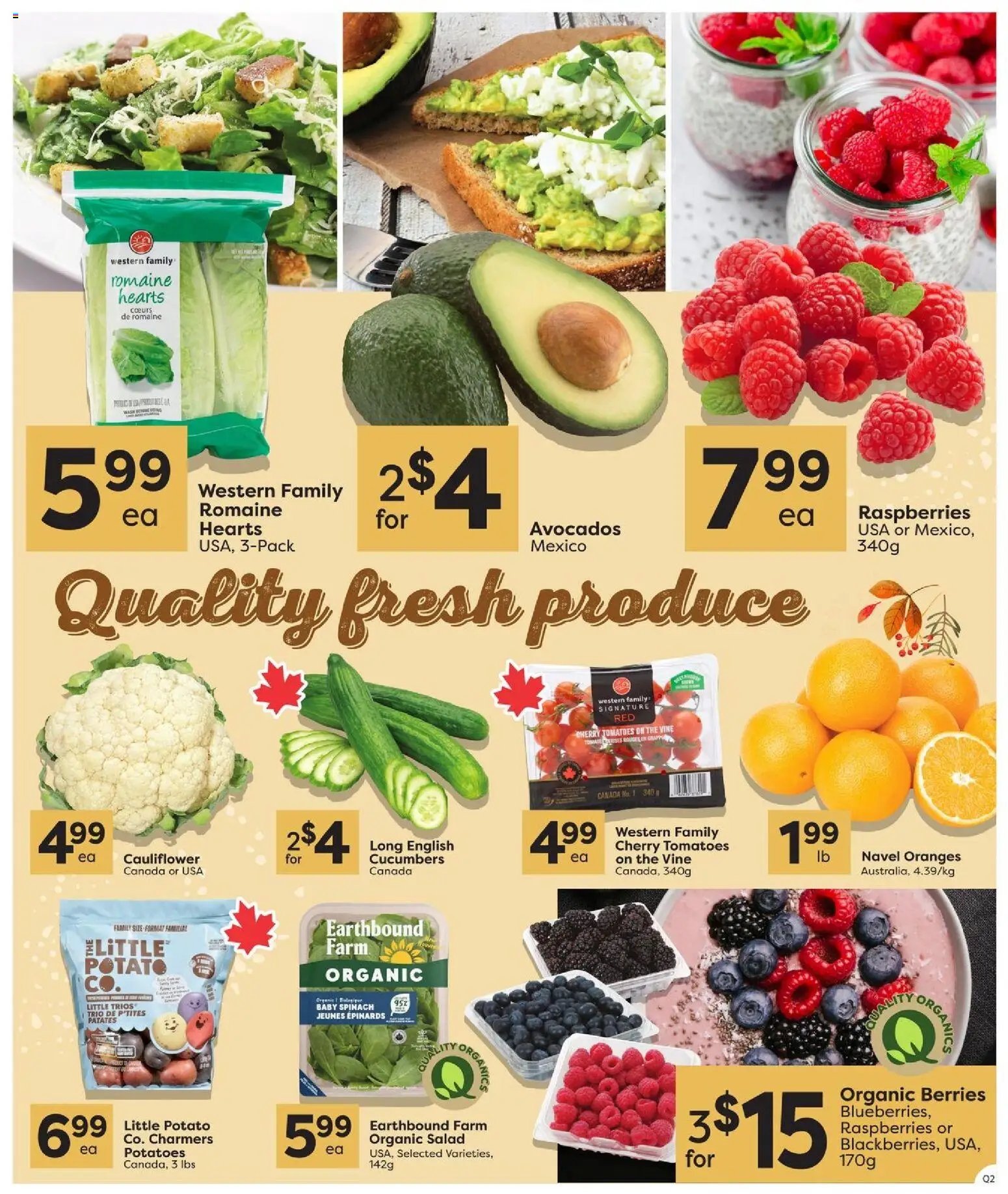 Quality Foods weekly flyer / circulaire