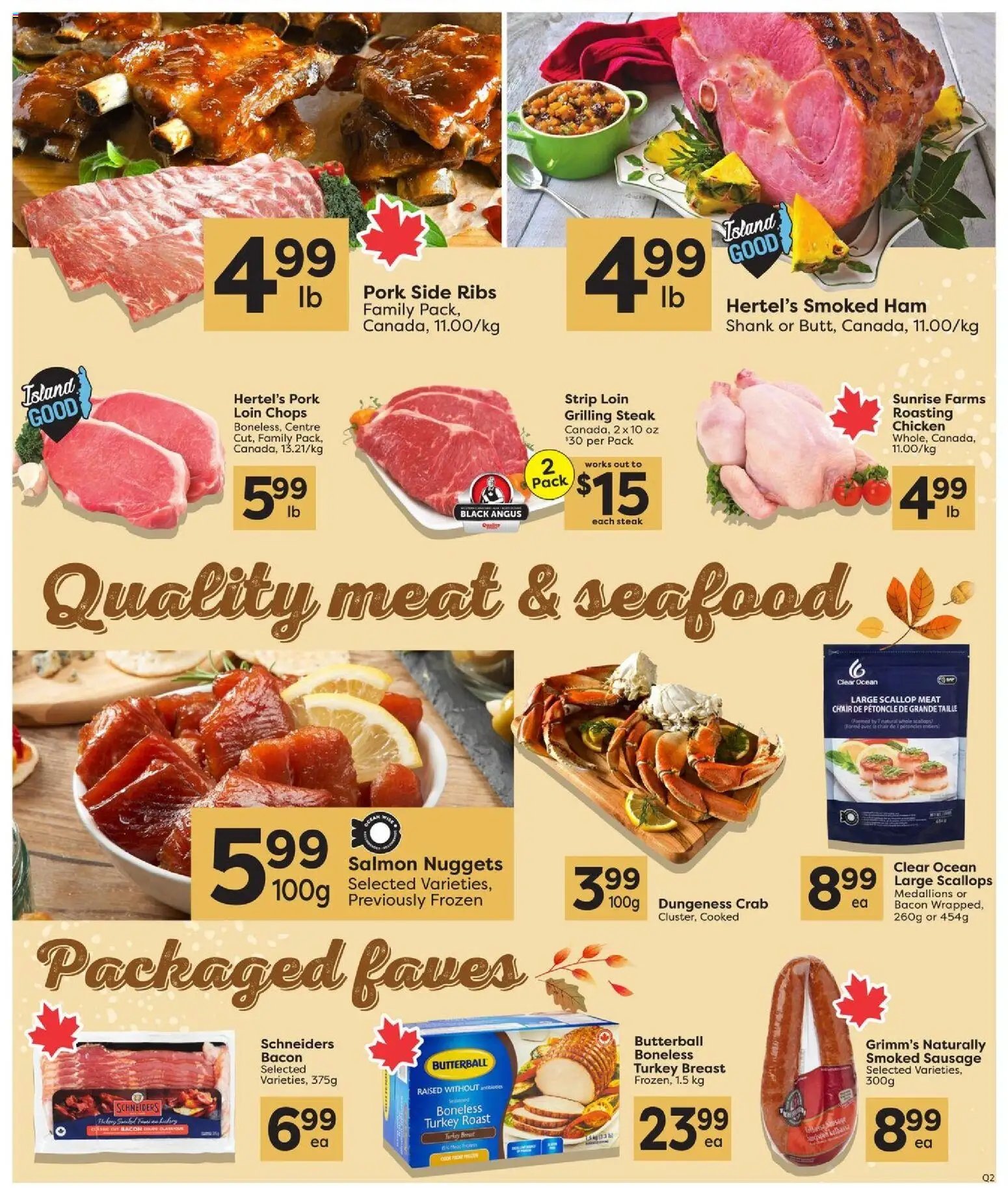 Quality Foods weekly flyer / circulaire