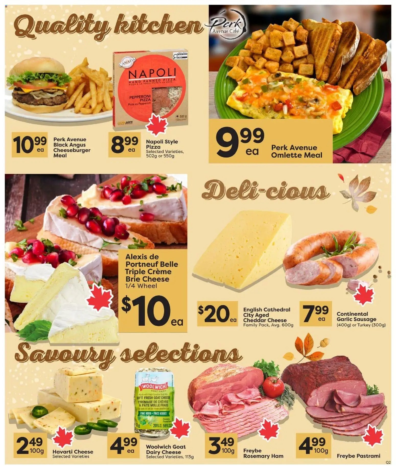 Quality Foods weekly flyer / circulaire