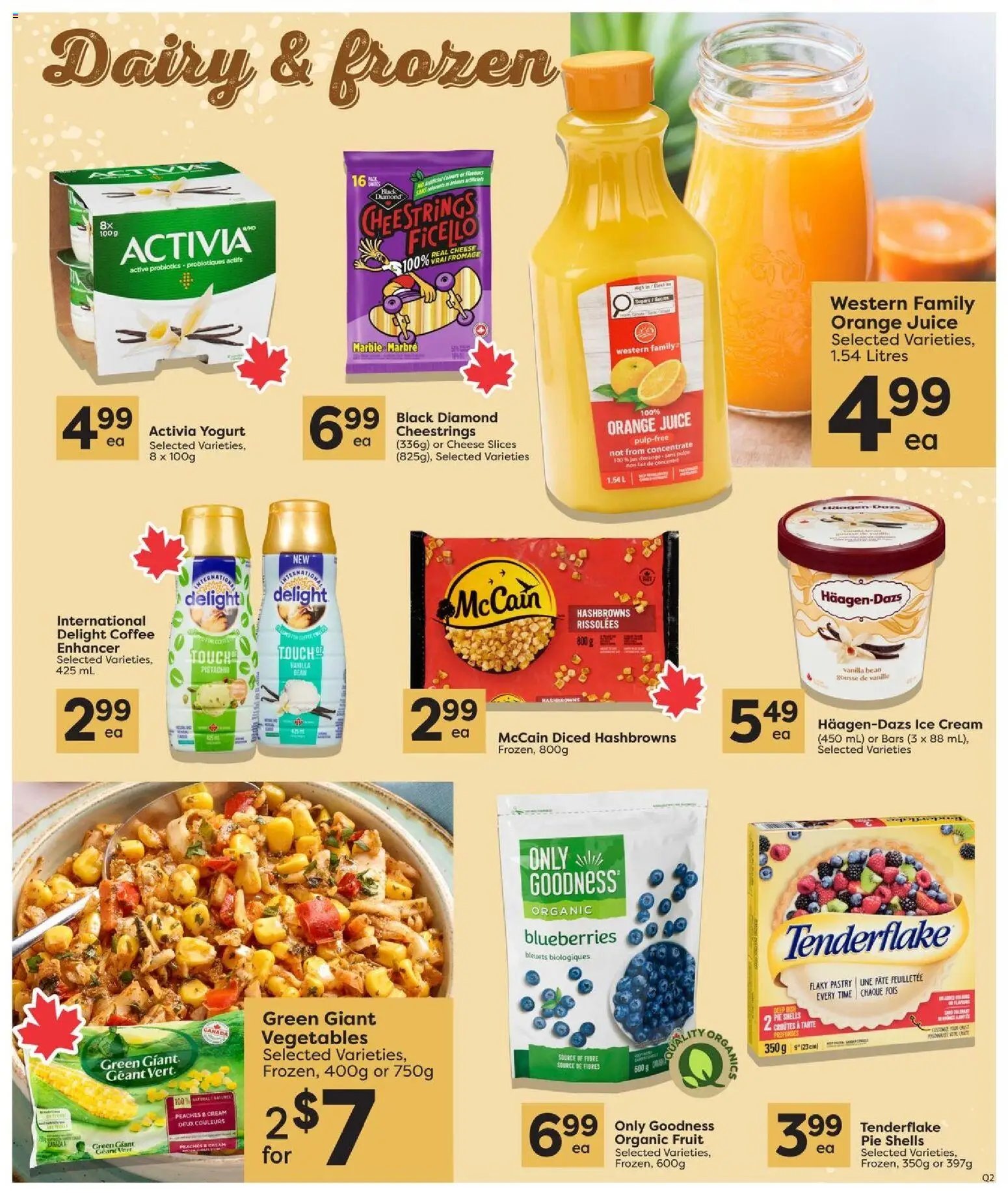 Quality Foods weekly flyer / circulaire