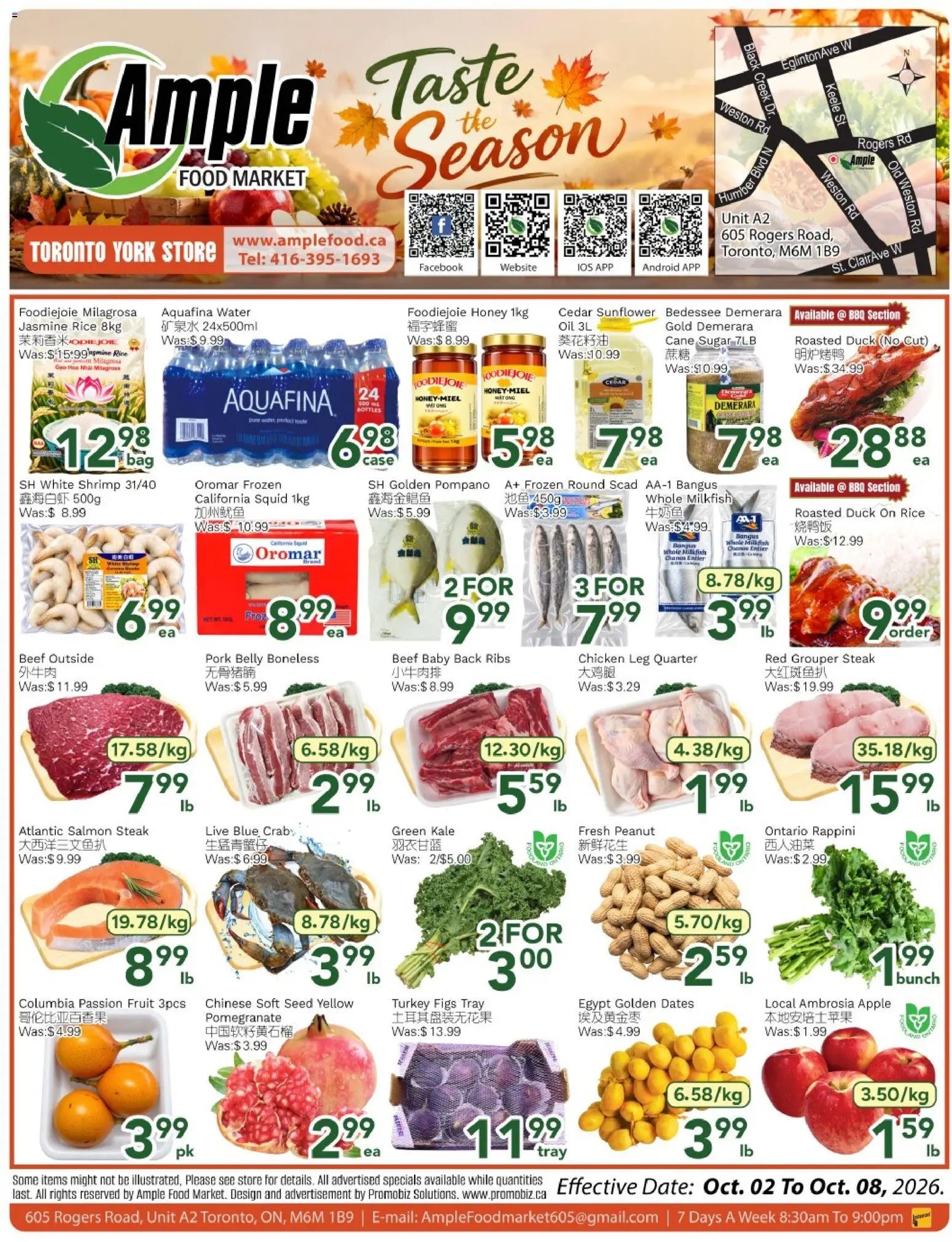 Ample Food Market weekly flyer Toronto York