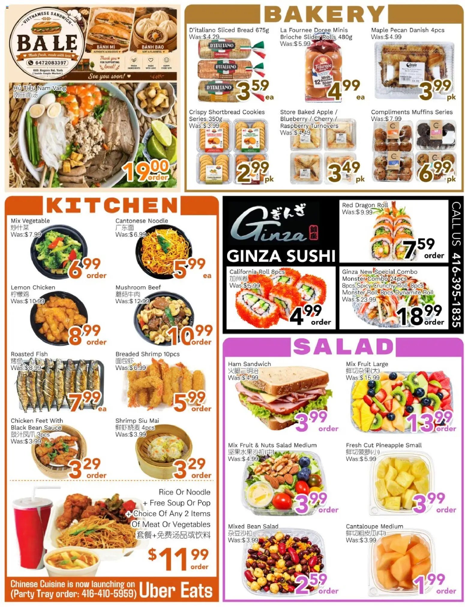 Ample Food Market weekly flyer Toronto York