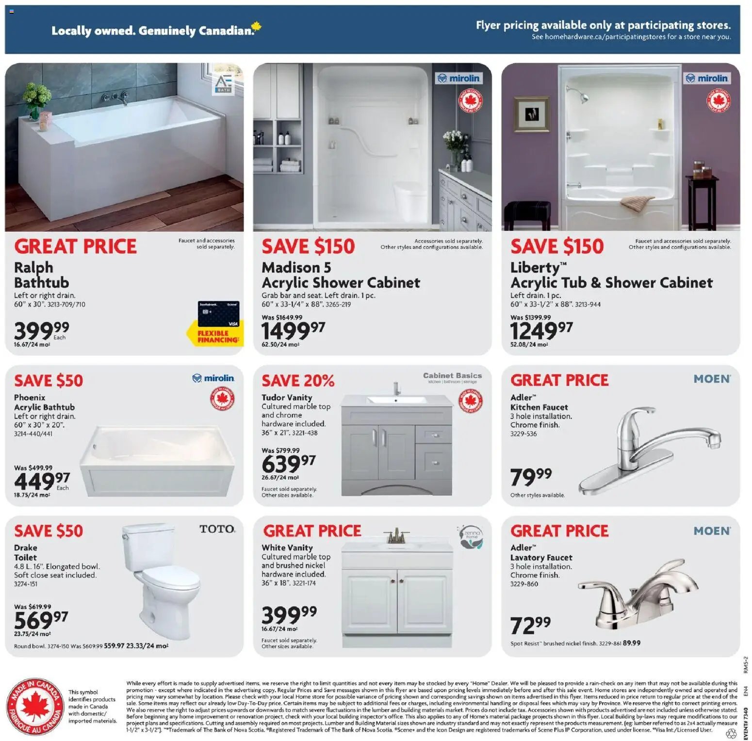 Home Hardware flyer - Ultimate bath sale