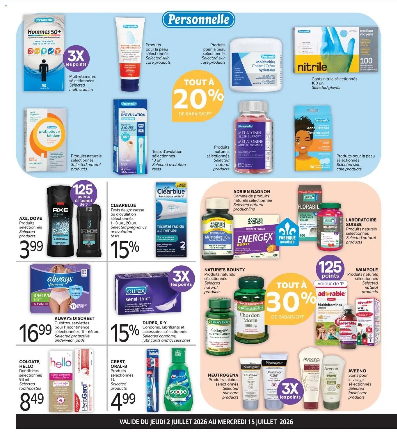 Brunet flyer - Clinique