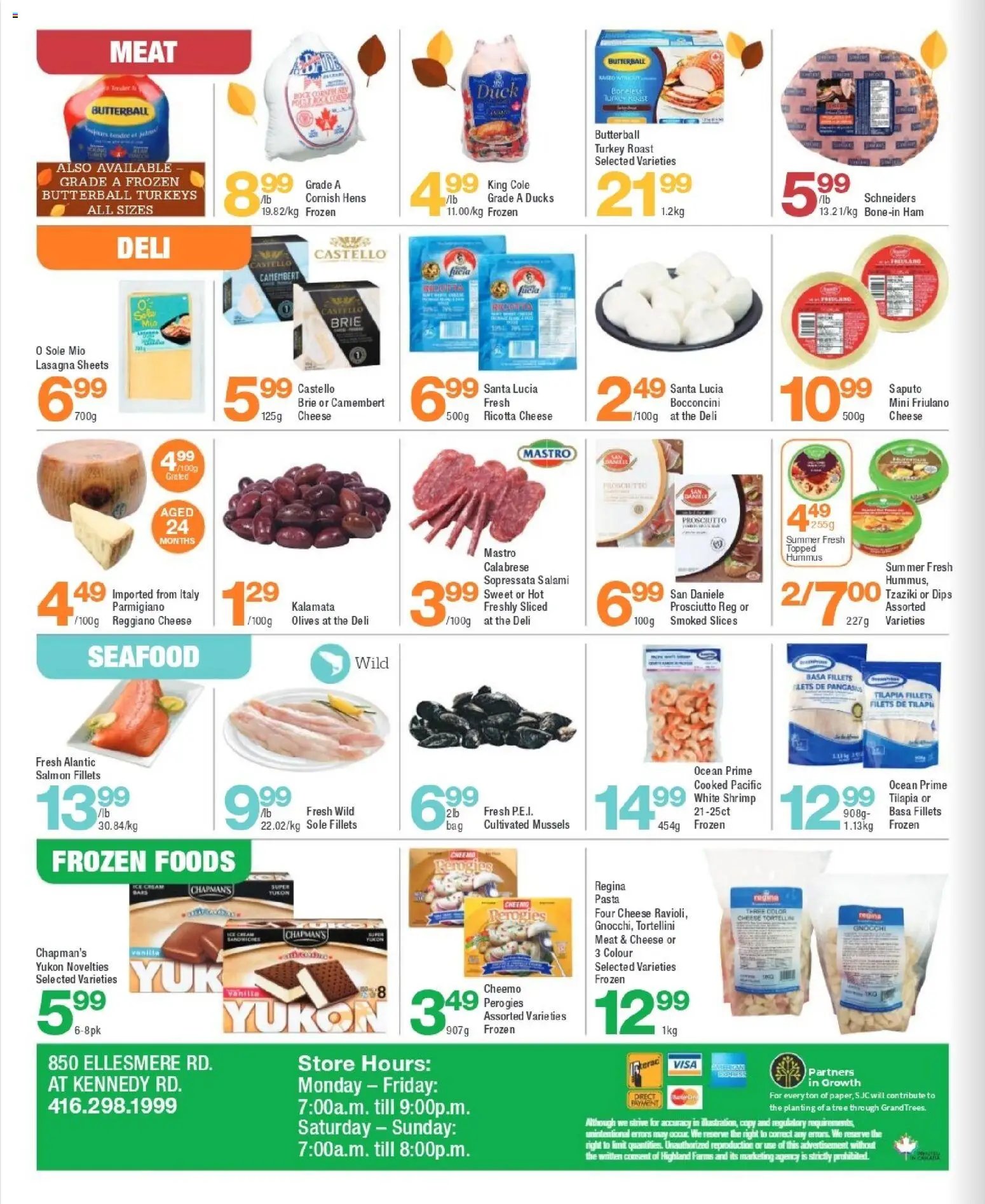 Highland Farms weekly flyer / circulaire