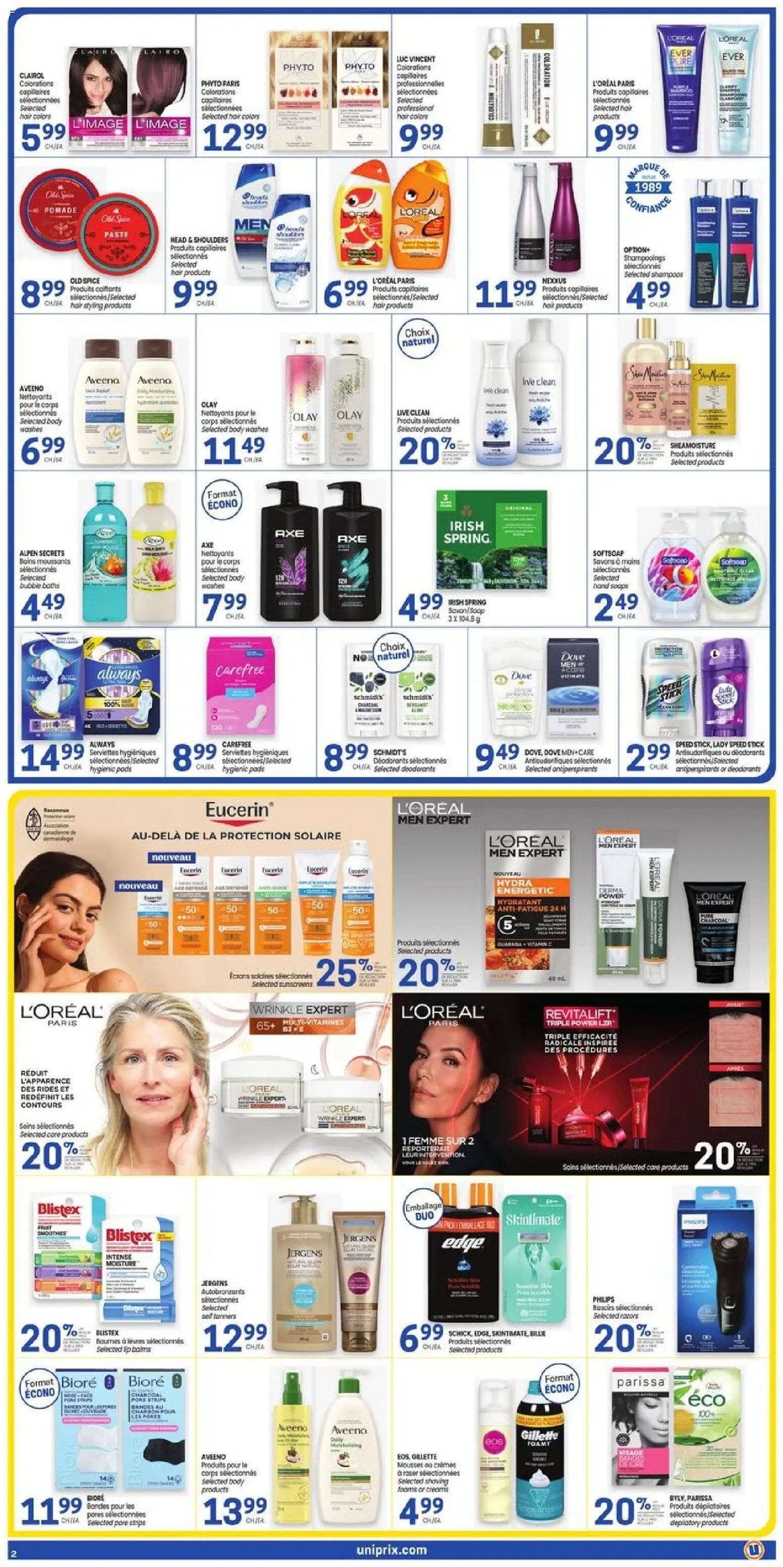 Uniprix weekly flyer / circulaire