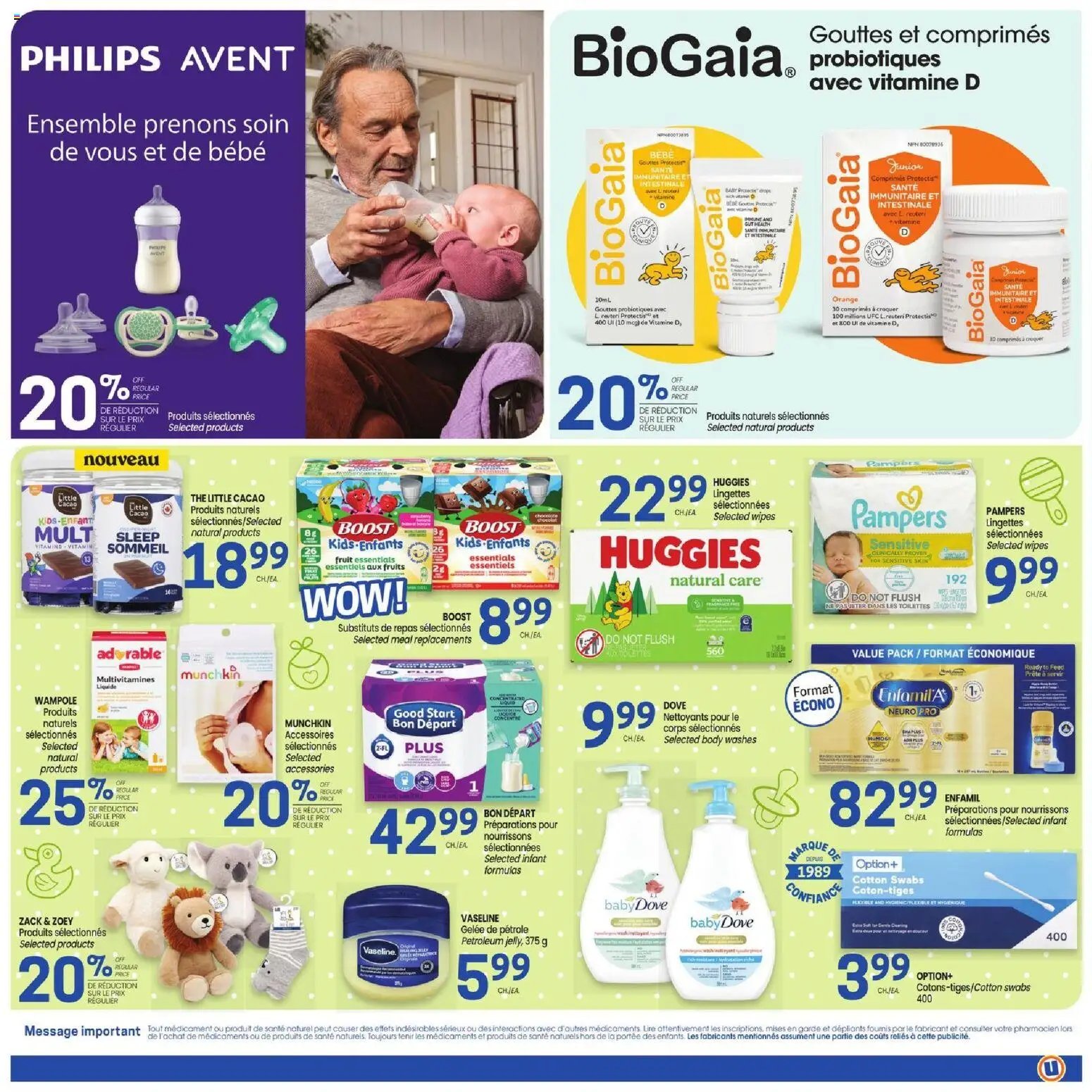 Uniprix weekly flyer / circulaire