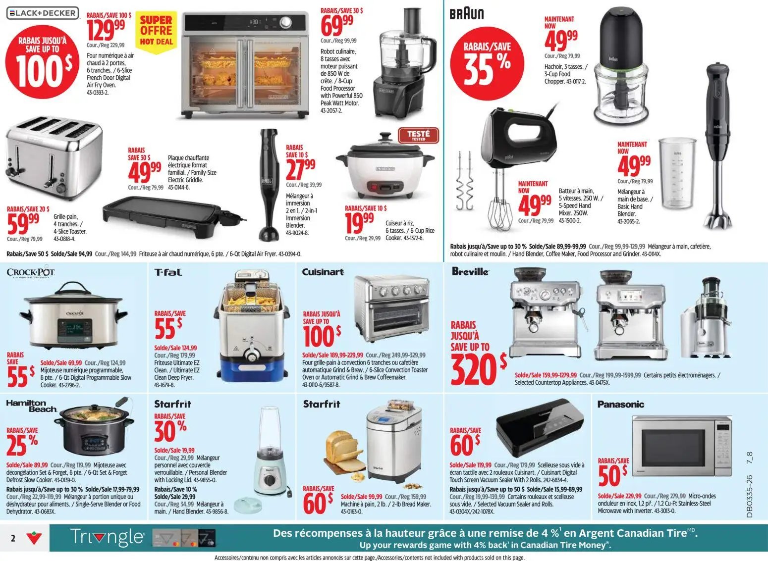 Canadian Tire circulaire