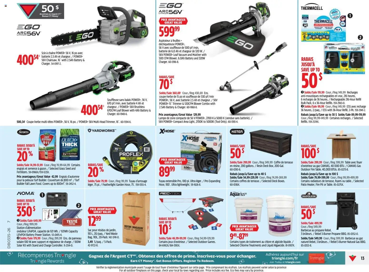 Canadian Tire circulaire