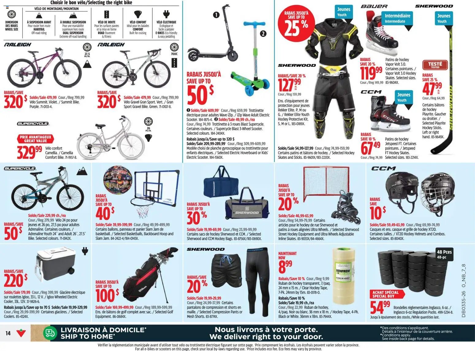 Canadian Tire circulaire