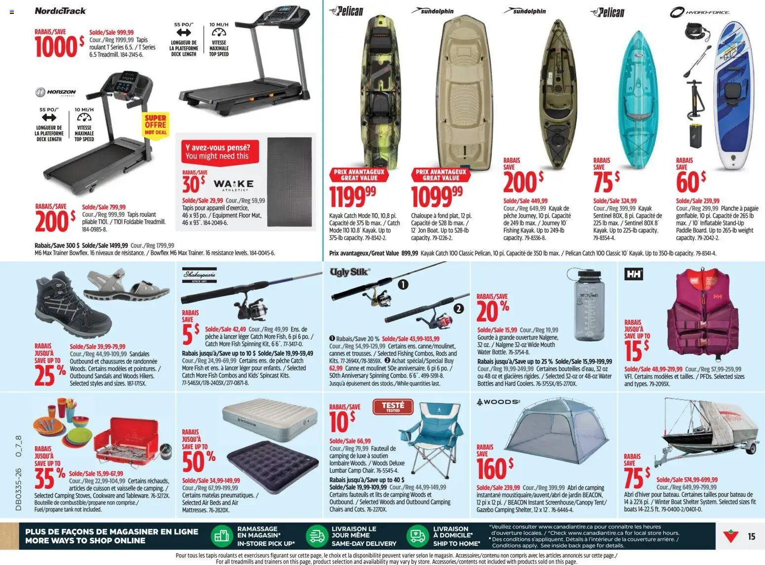 Canadian Tire circulaire