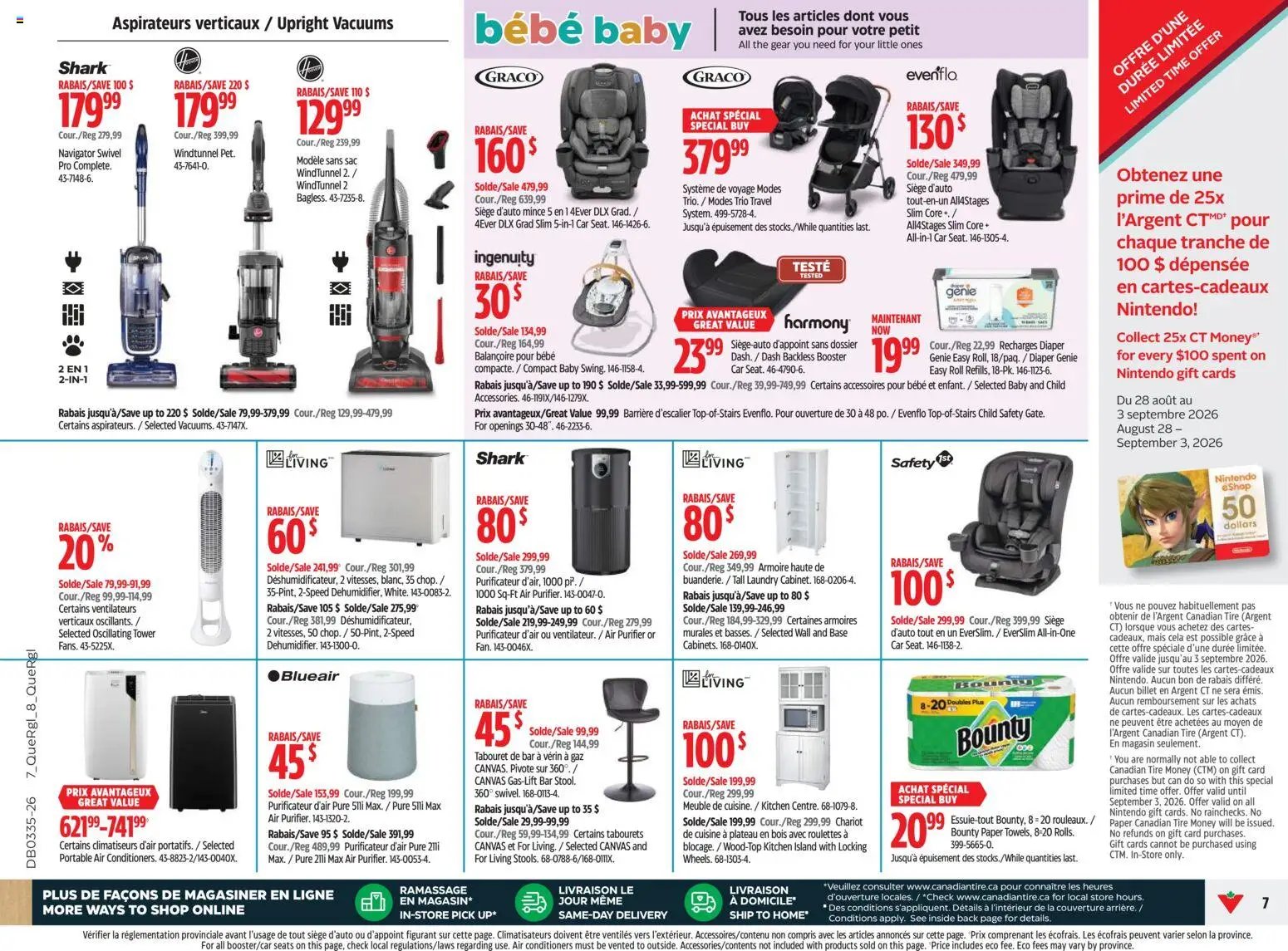 Canadian Tire circulaire