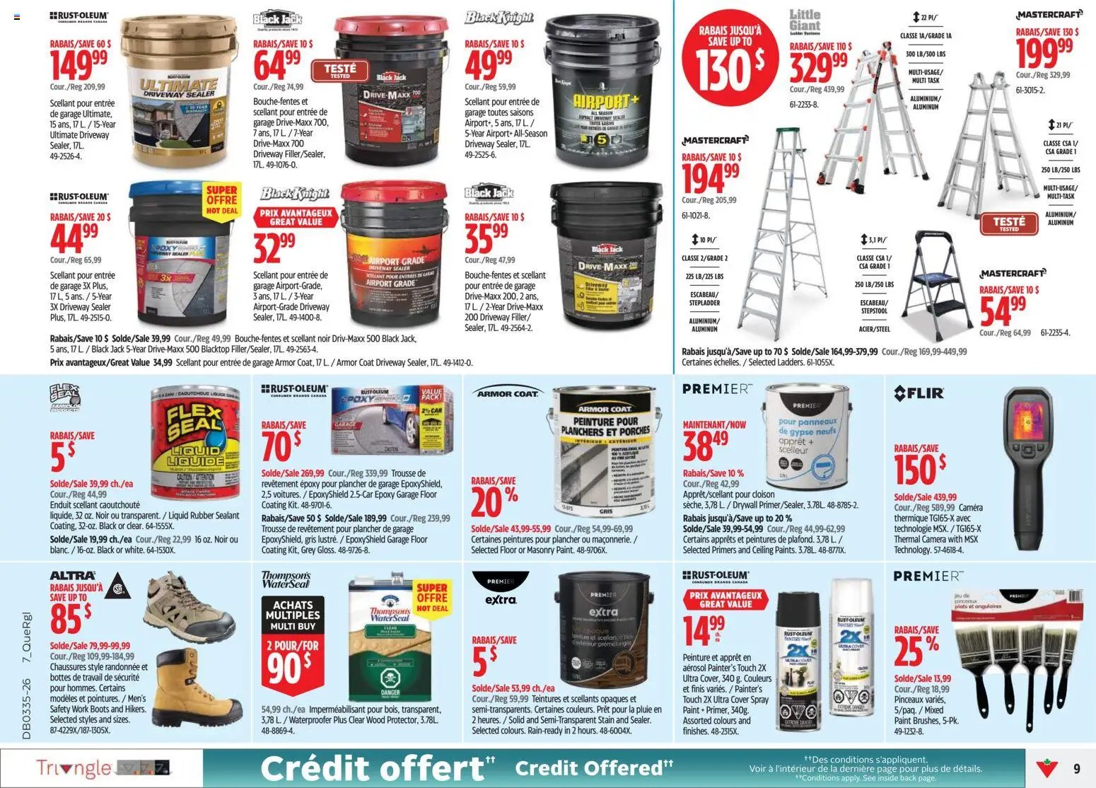 Canadian Tire circulaire