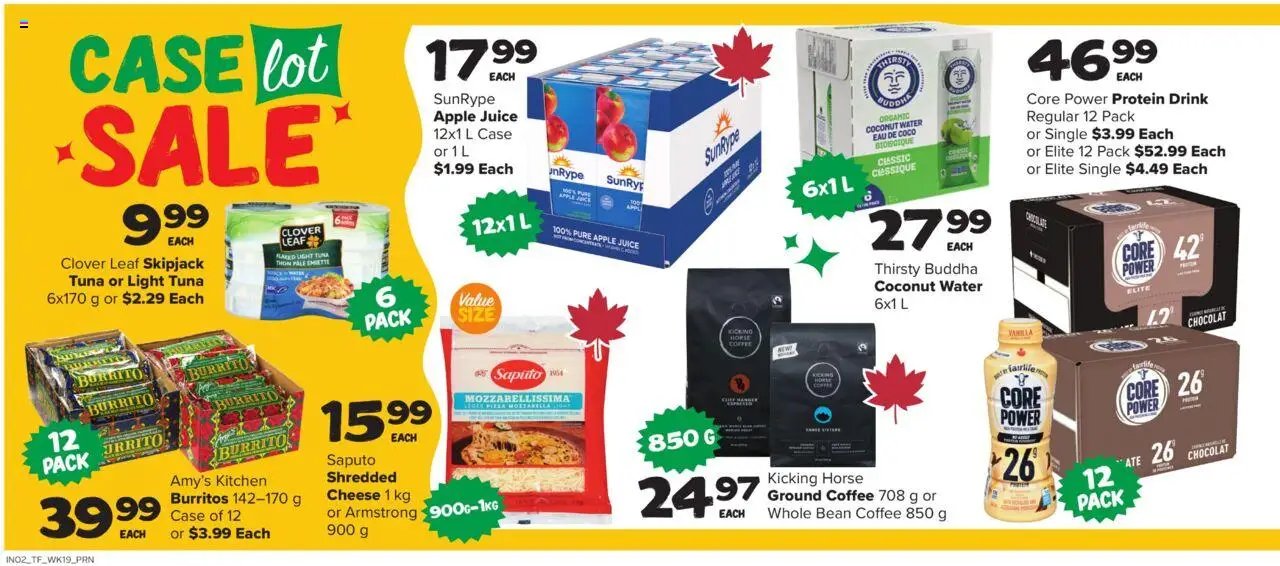 Thrifty Foods weekly flyer / circulaire