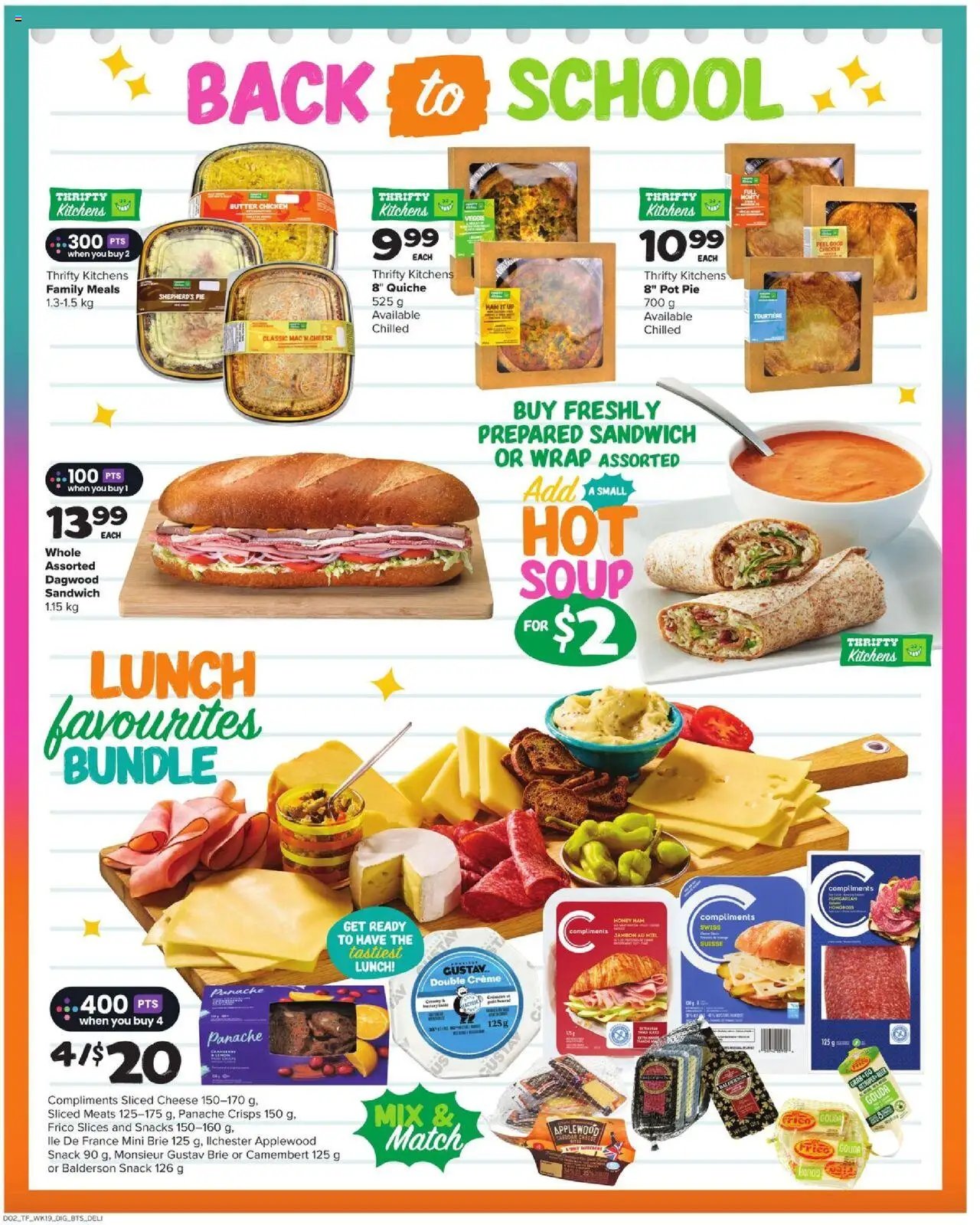 Thrifty Foods weekly flyer / circulaire