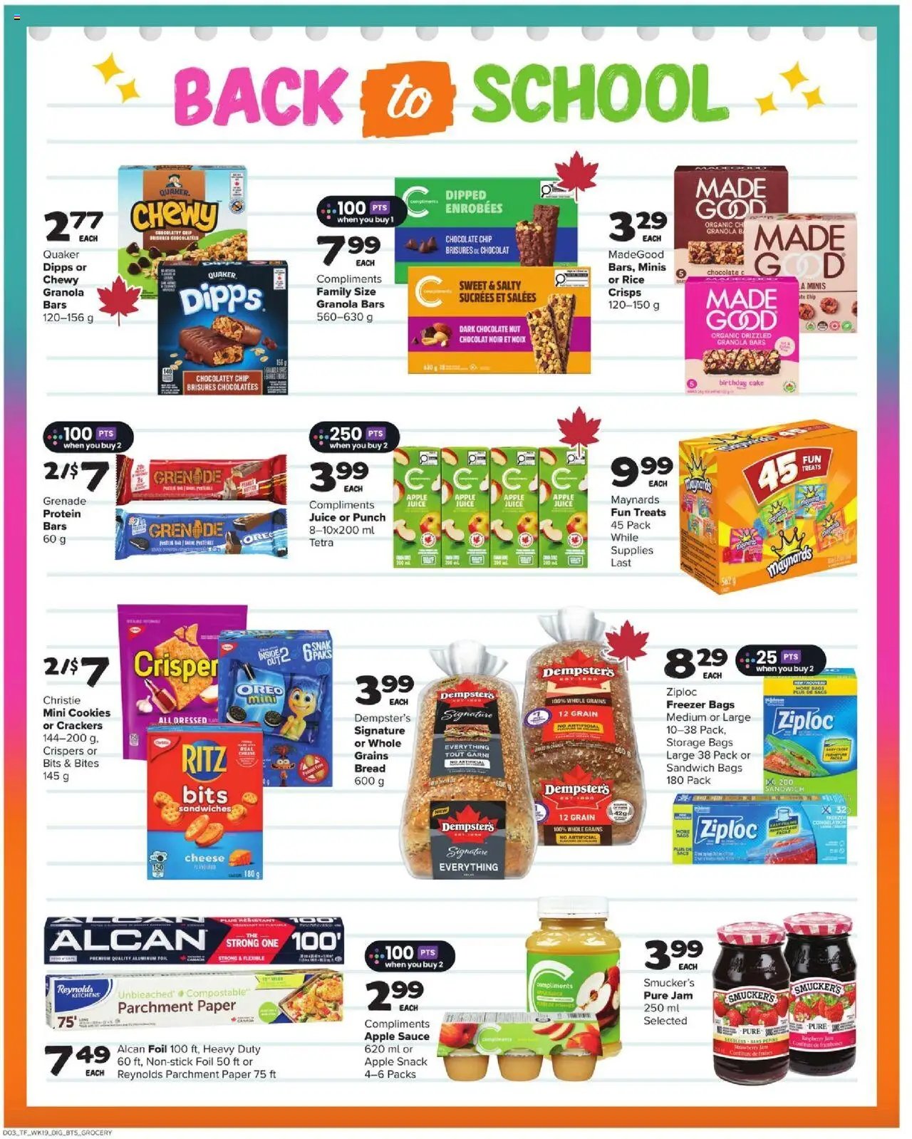 Thrifty Foods weekly flyer / circulaire