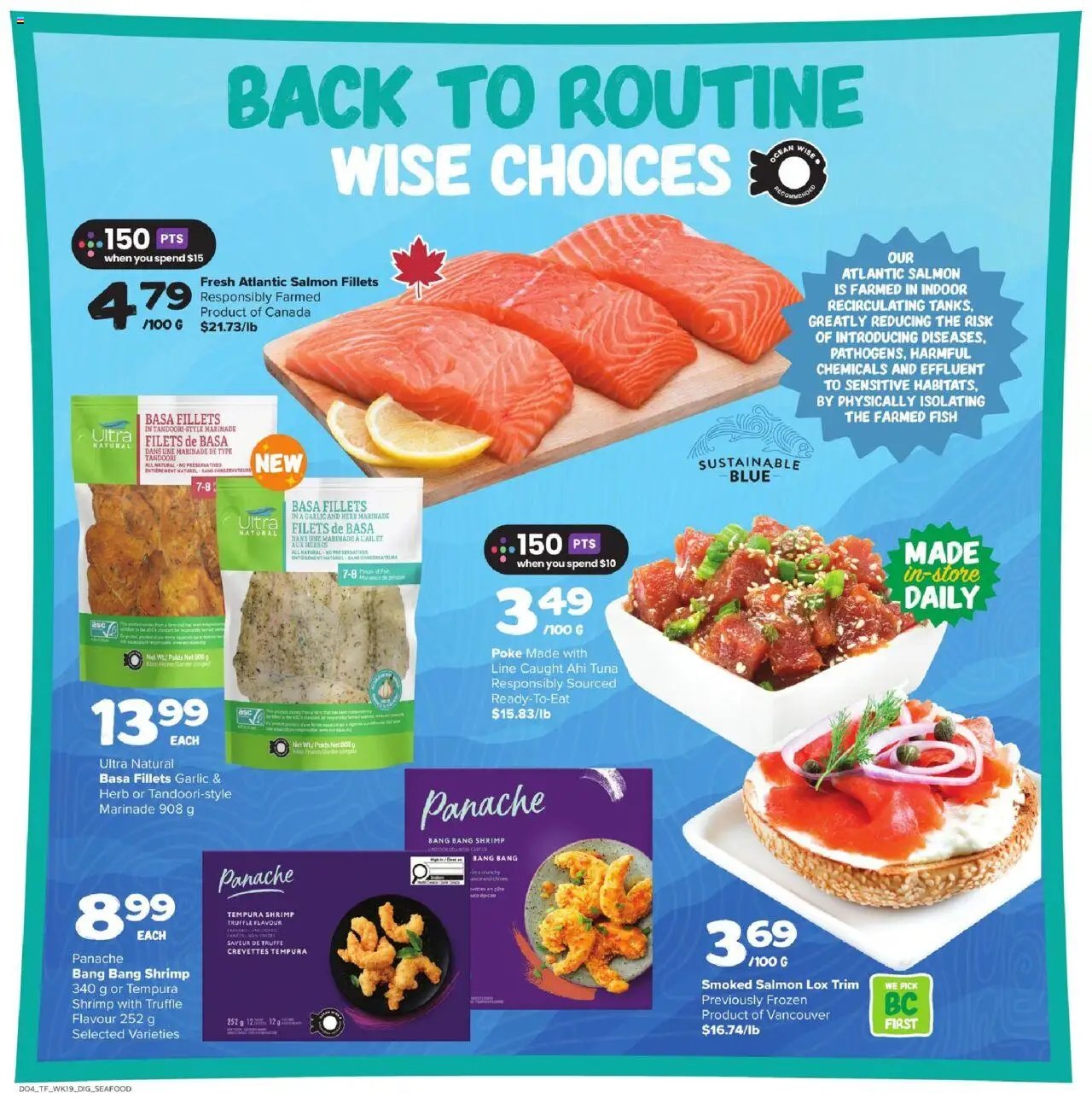 Thrifty Foods weekly flyer / circulaire