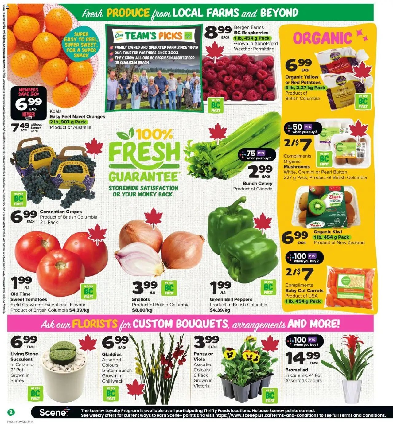 Thrifty Foods weekly flyer / circulaire
