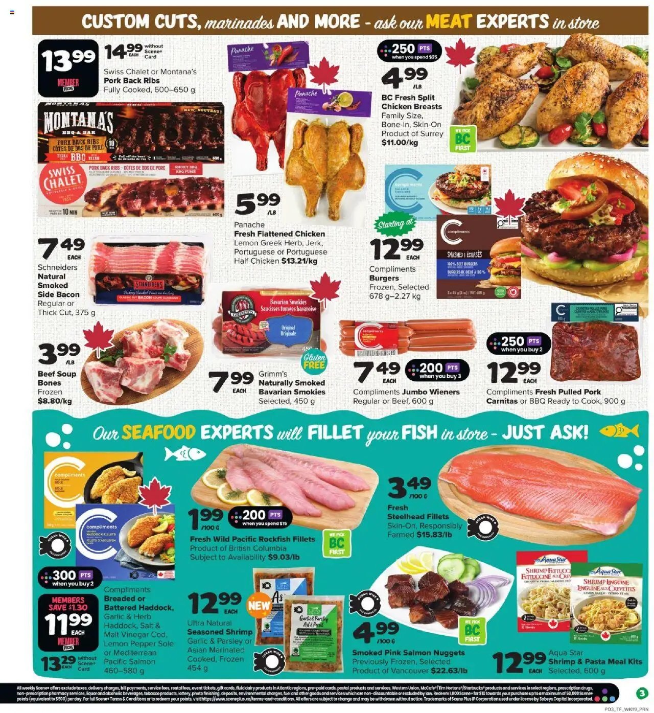 Thrifty Foods weekly flyer / circulaire