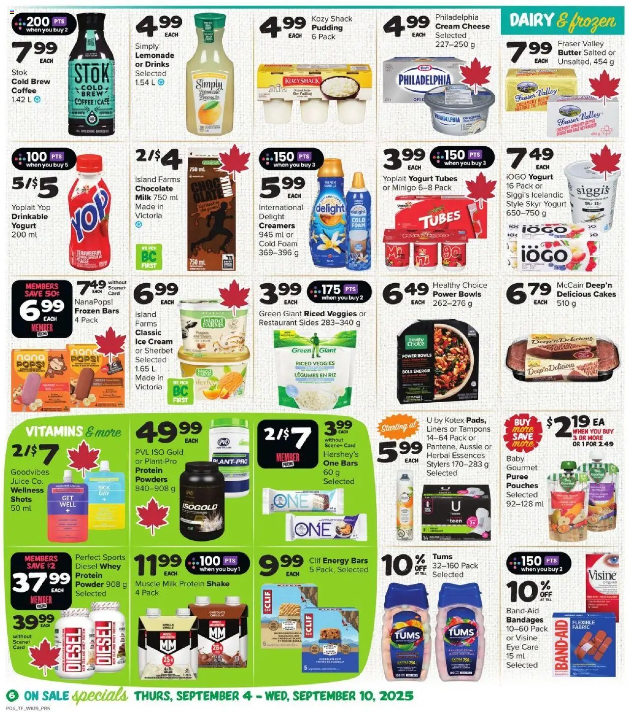 Thrifty Foods weekly flyer / circulaire