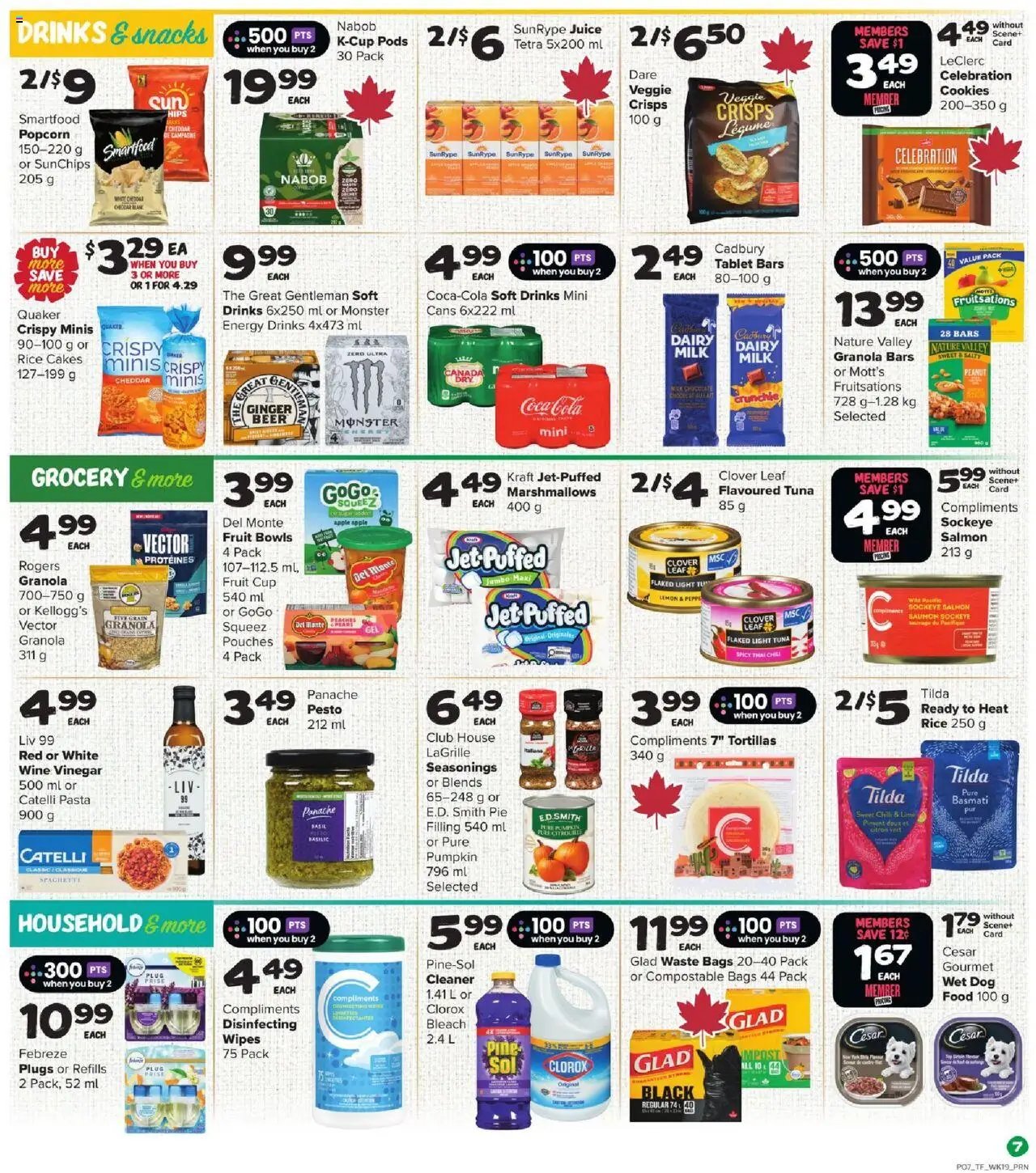Thrifty Foods weekly flyer / circulaire