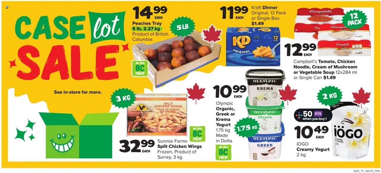 Thrifty Foods weekly flyer / circulaire